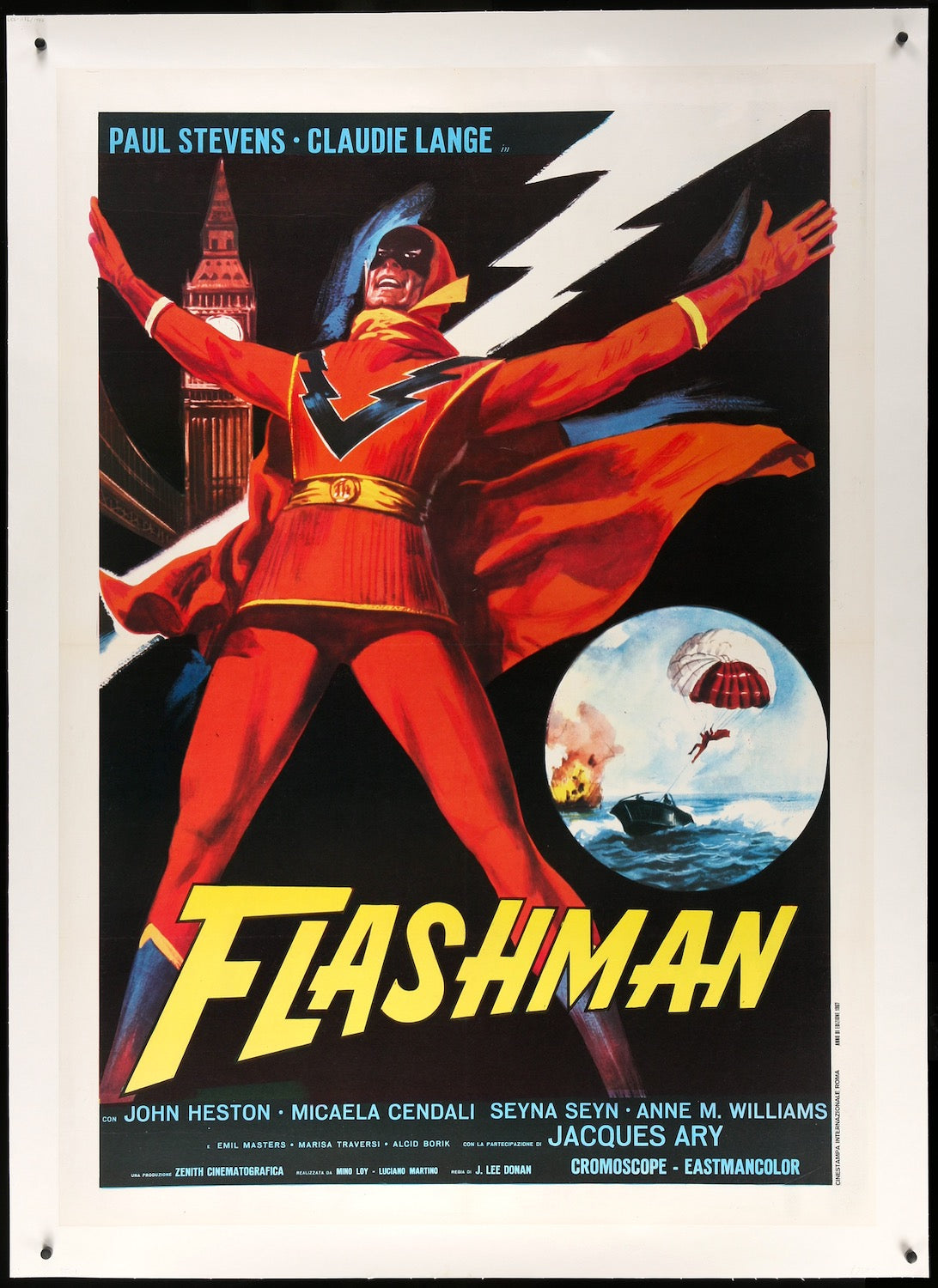 Flashman (1967) original movie poster for sale at Originalfilmart