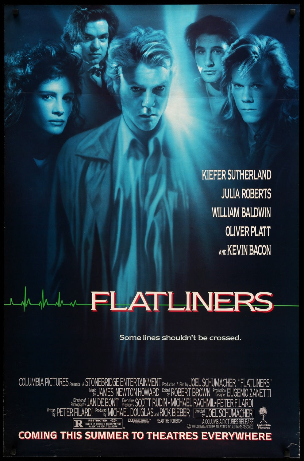 Flatliners (1990) original movie poster for sale at Originalfilmart
