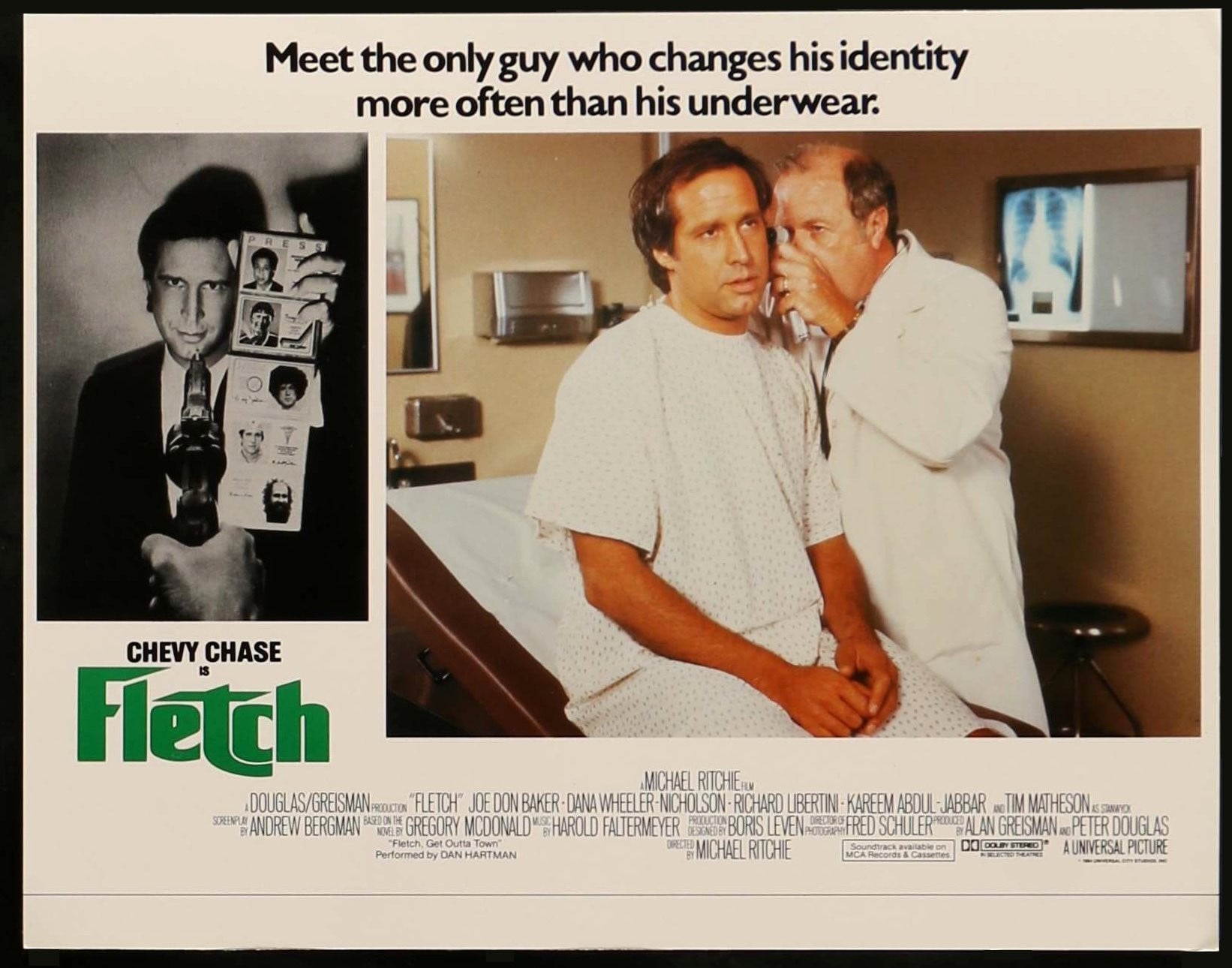 Fletch (1985) original movie poster for sale at Originalfilmart