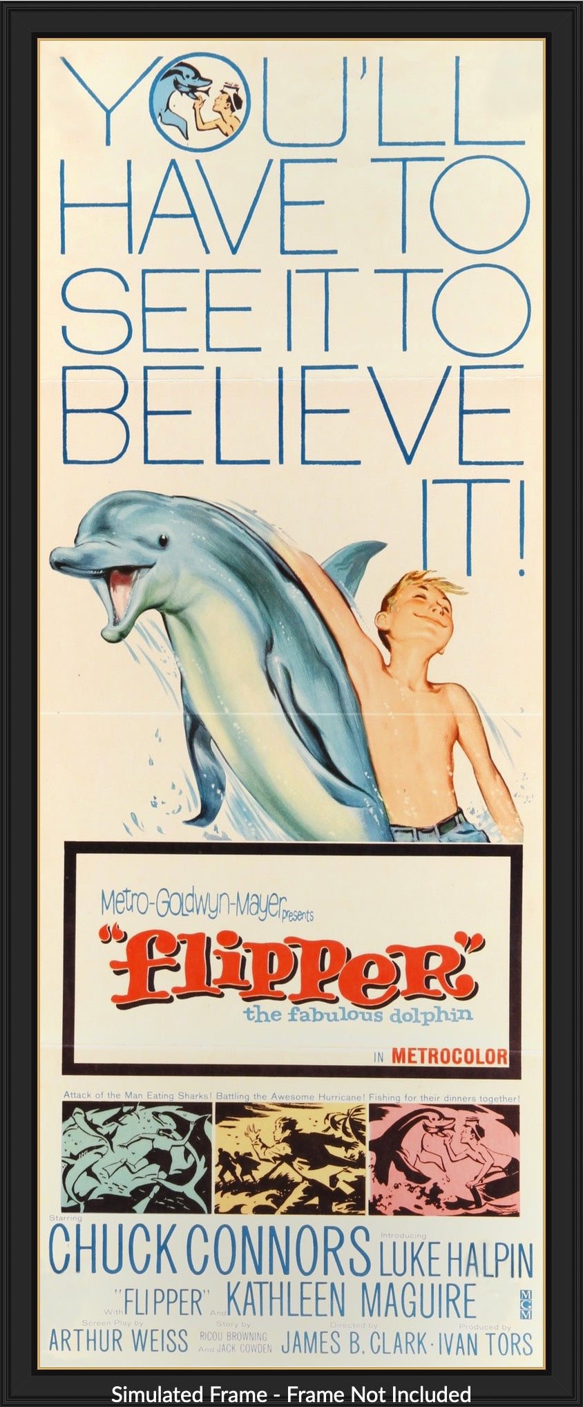 Flipper (1963) original movie poster for sale at Originalfilmart