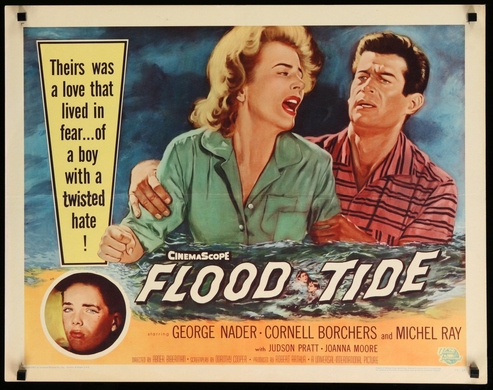 Flood Tide (1958) original movie poster for sale at Originalfilmart