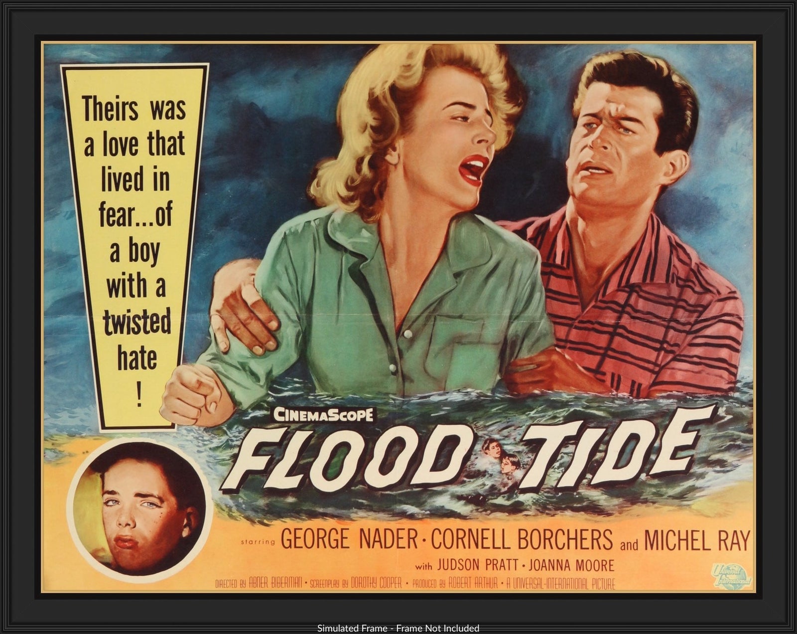 Flood Tide (1958) original movie poster for sale at Originalfilmart