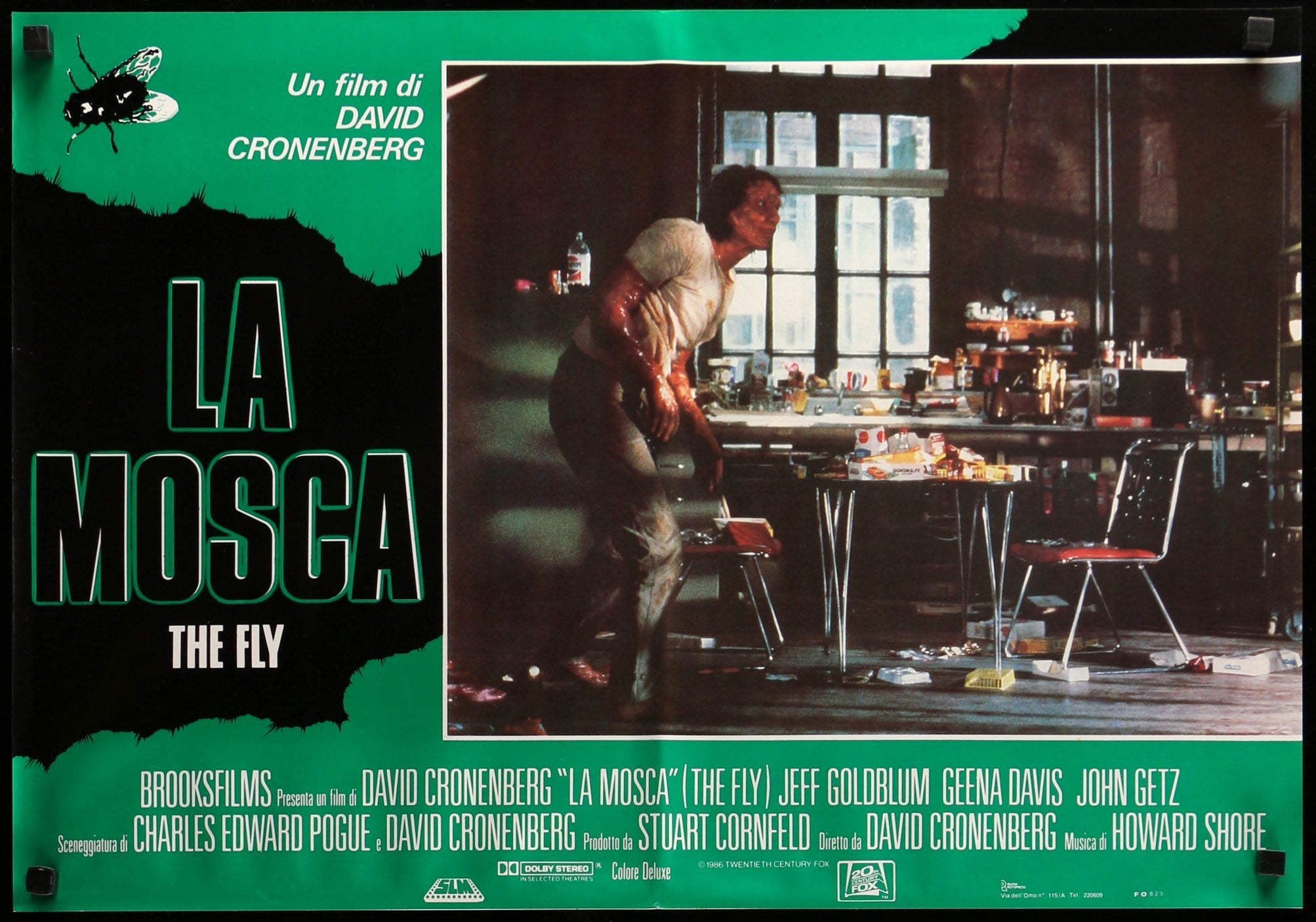 Fly (1986) original movie poster for sale at Originalfilmart
