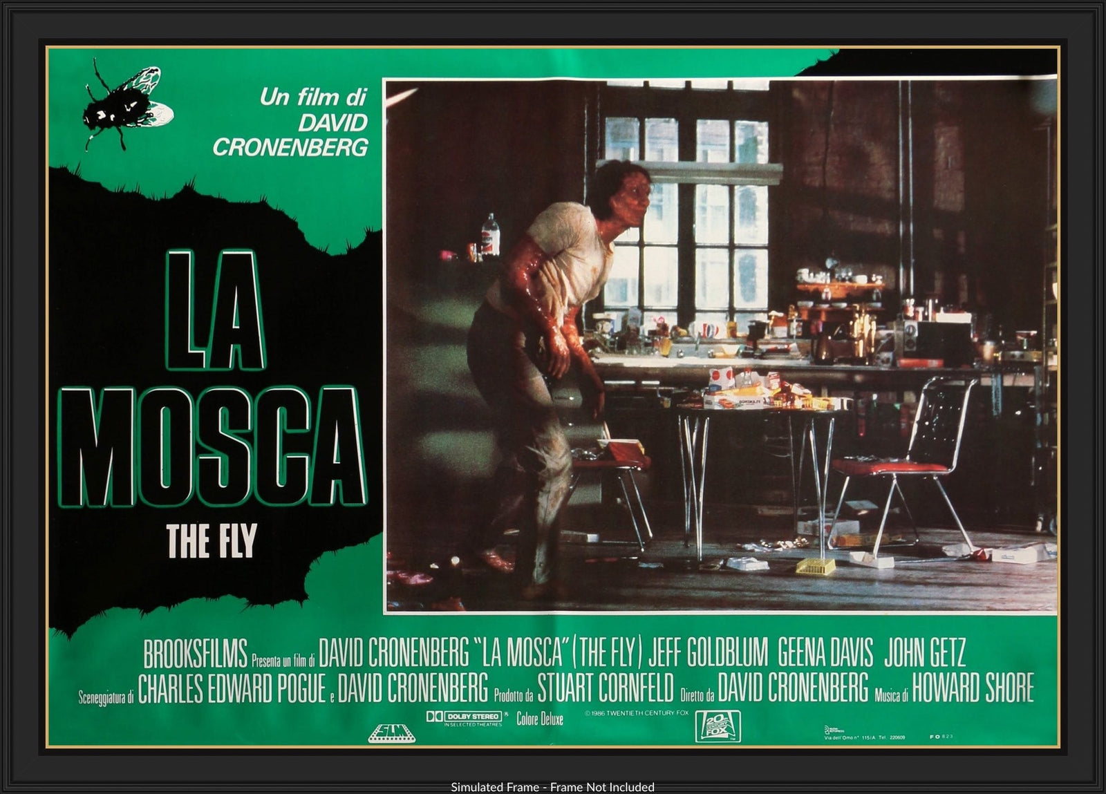 Fly (1986) original movie poster for sale at Originalfilmart