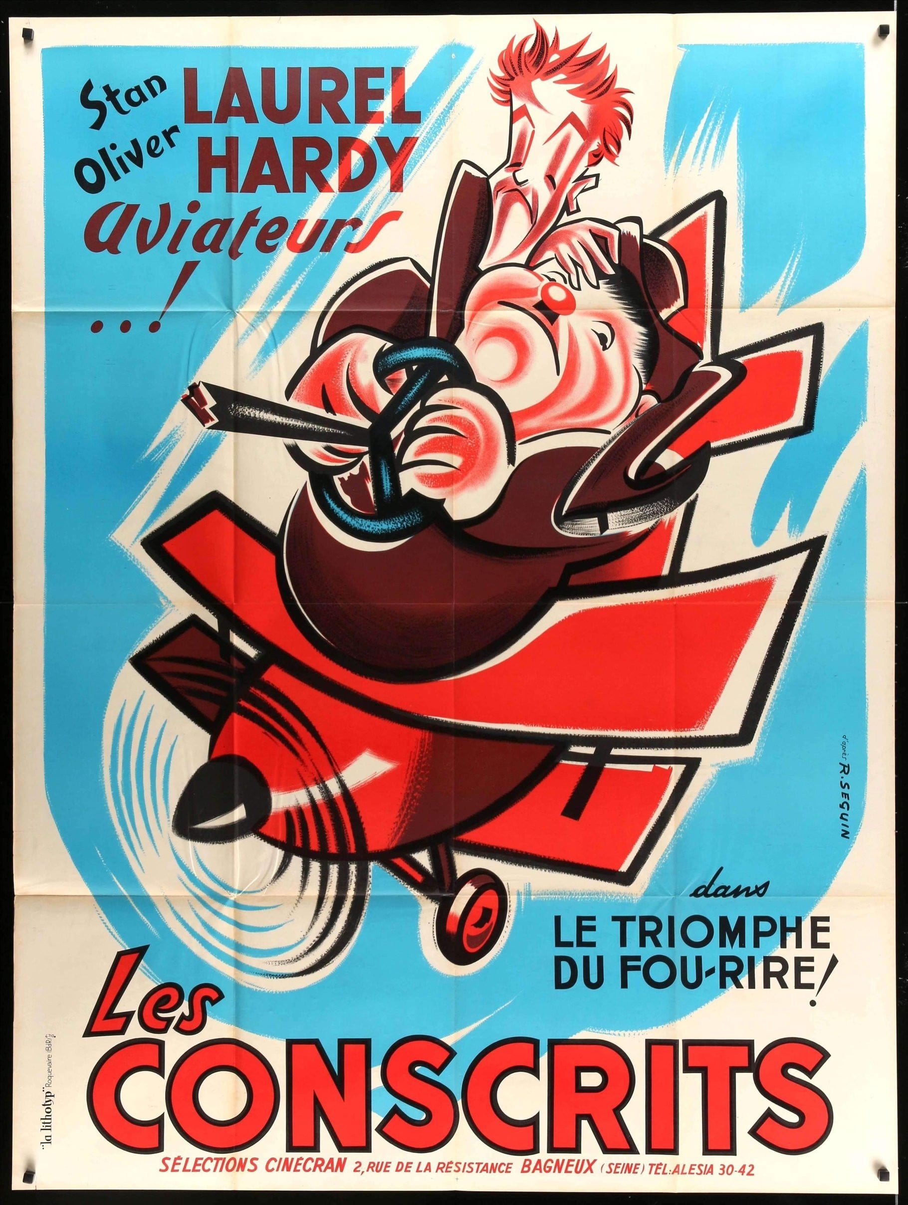 Flying Deuces (1939) original movie poster for sale at Originalfilmart