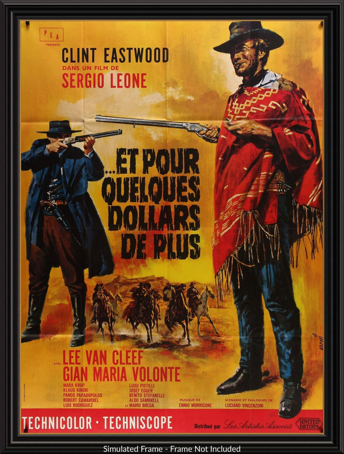 For a Few Dollars More (1965) original movie poster for sale at Originalfilmart