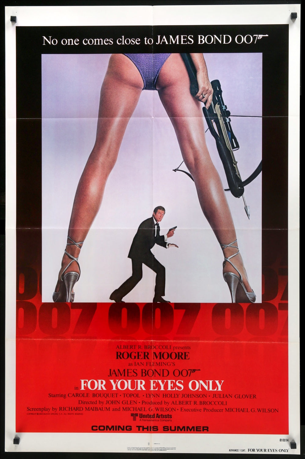 For Your Eyes Only (1981) original movie poster for sale at Originalfilmart