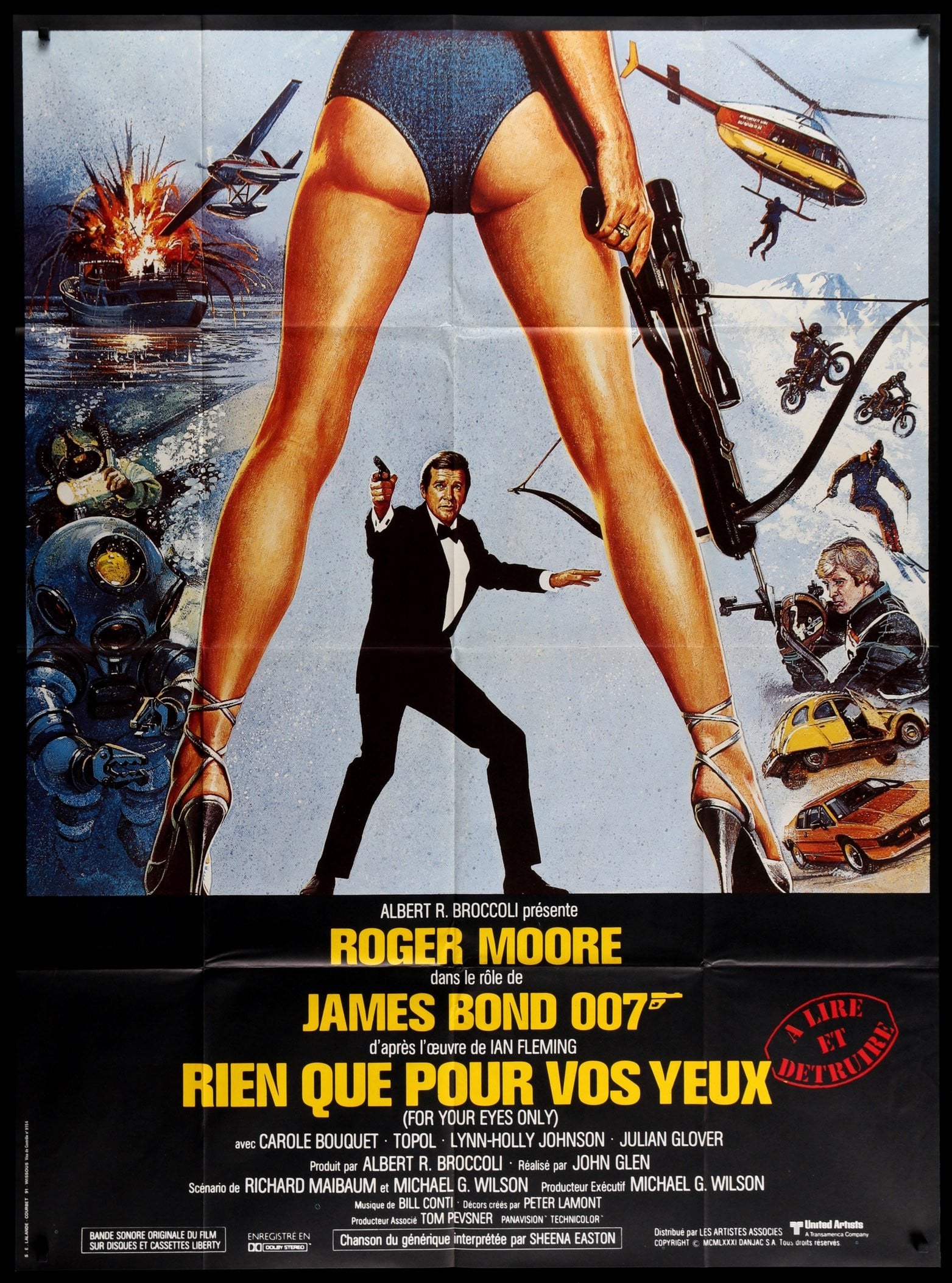 For Your Eyes Only (1981) original movie poster for sale at Originalfilmart