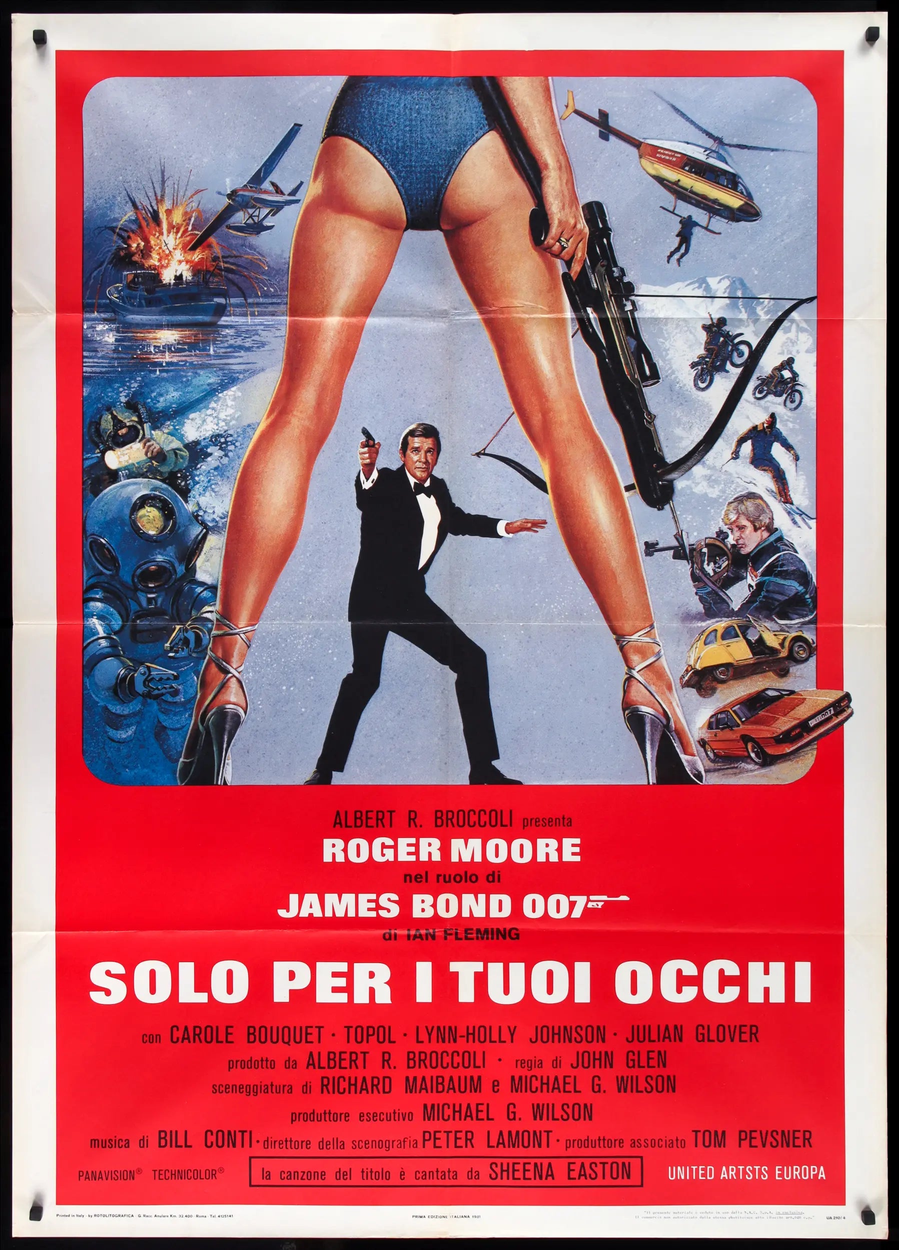 For Your Eyes Only (1981) original movie poster for sale at Originalfilmart