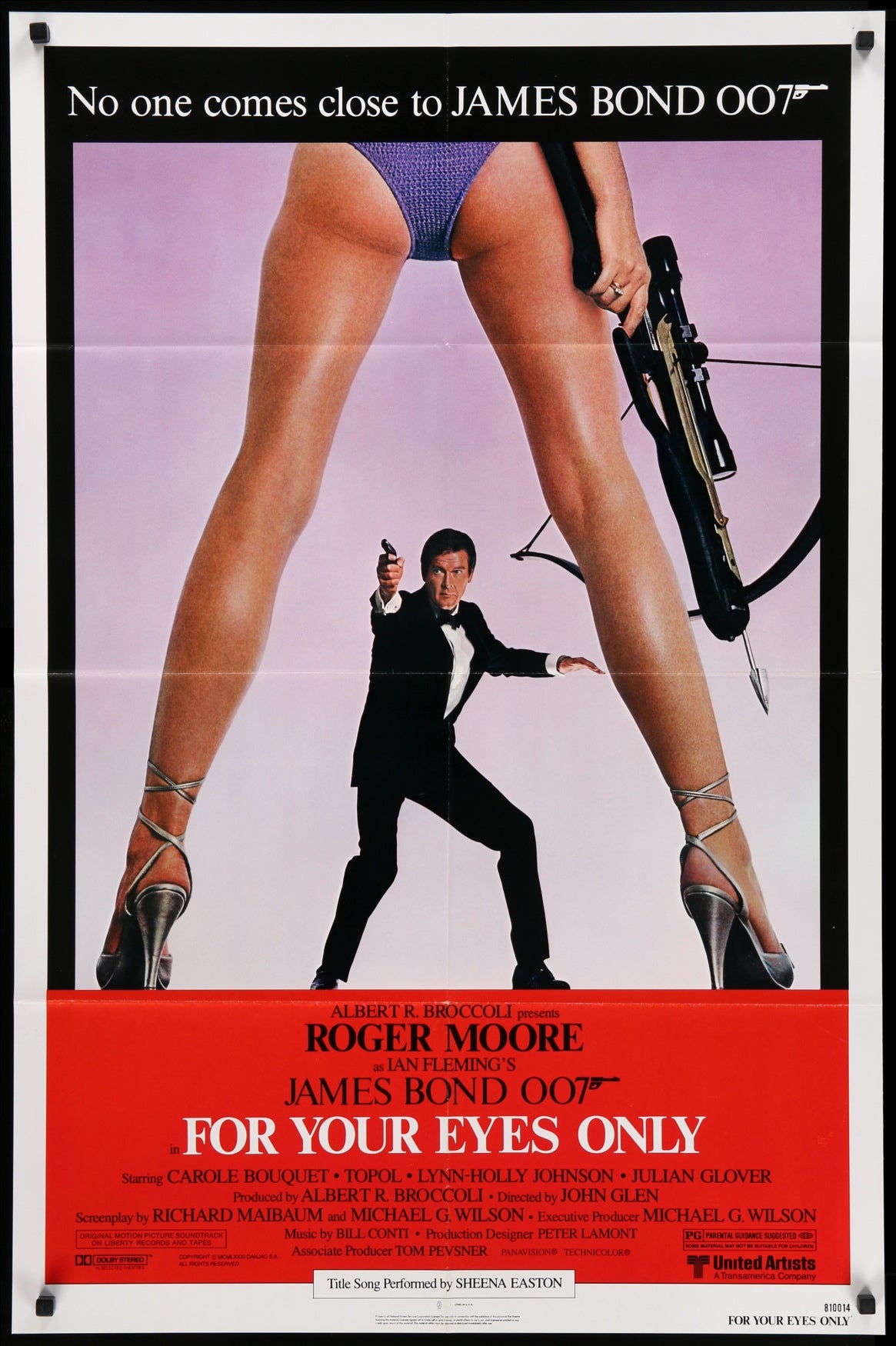 For Your Eyes Only (1981) original movie poster for sale at Originalfilmart