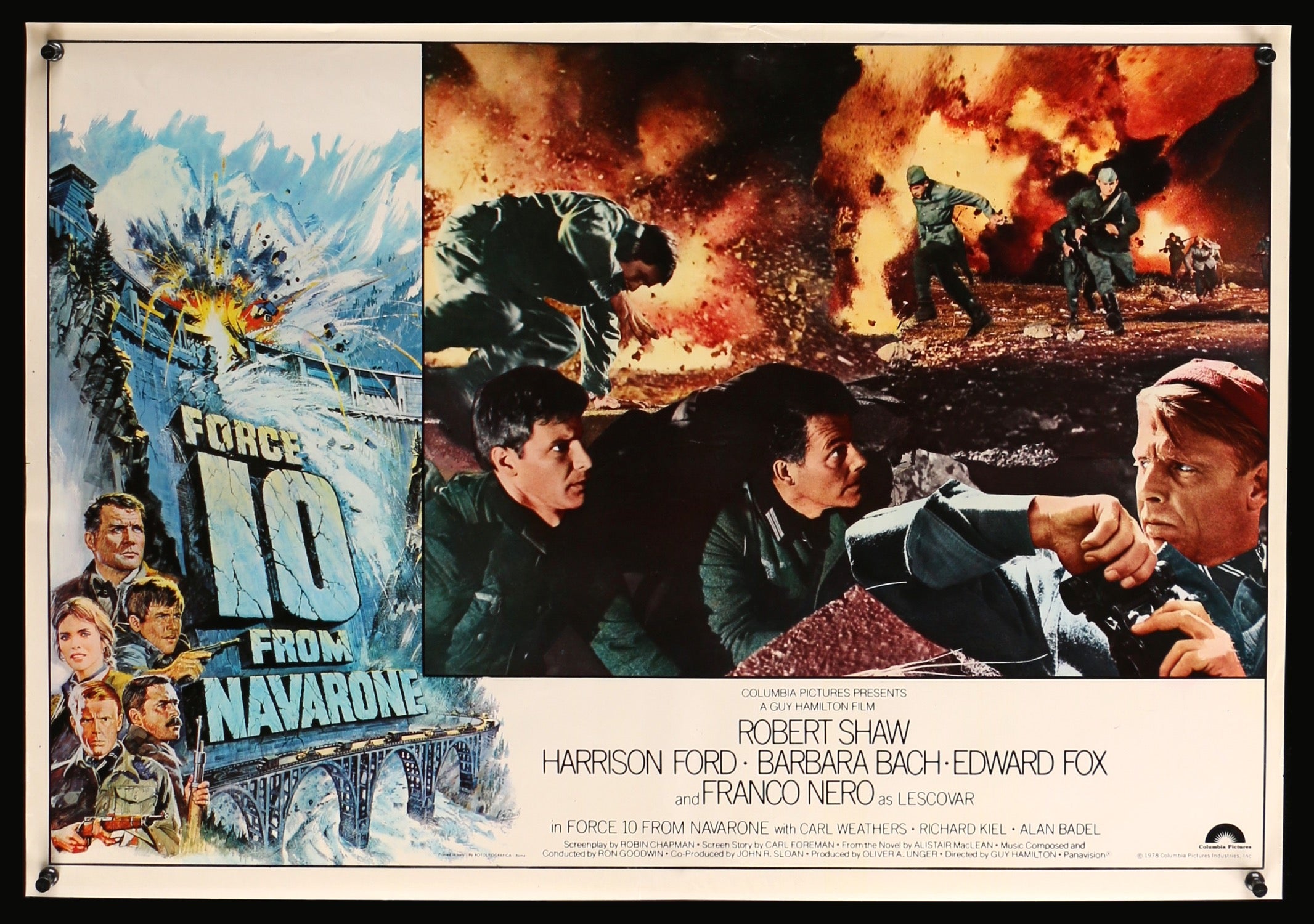 Force 10 From Navarone (1978) original movie poster for sale at Originalfilmart