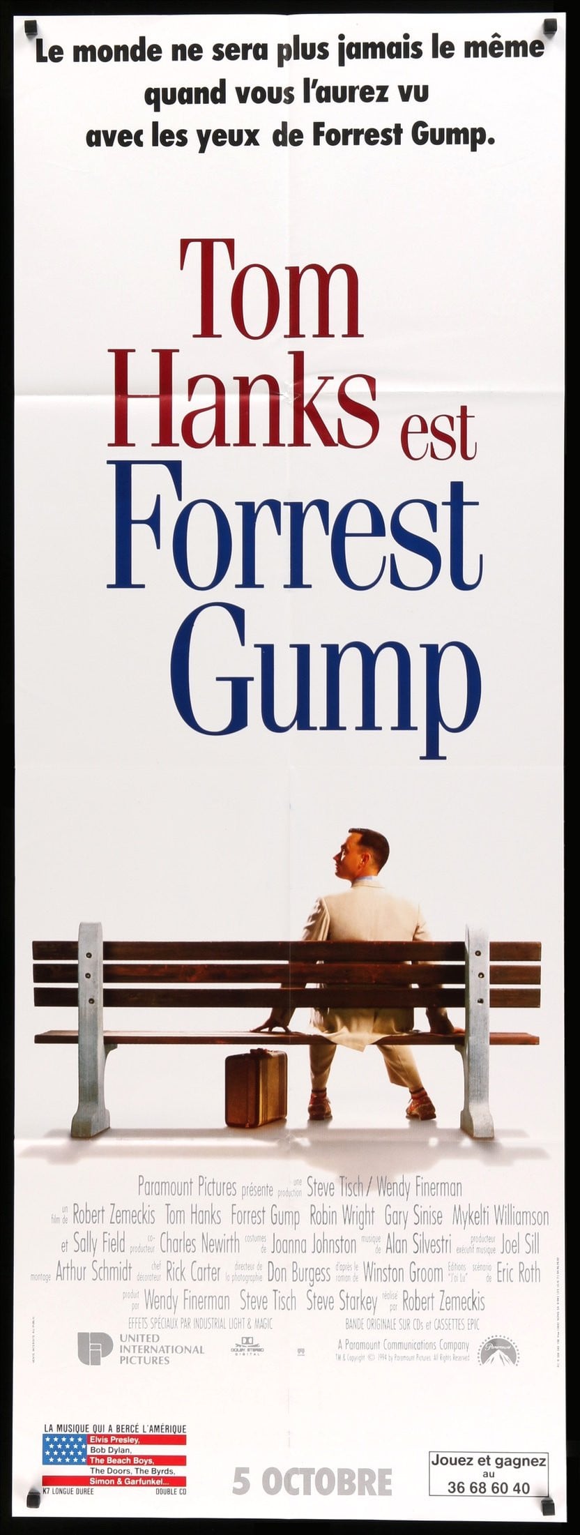 Forrest Gump (1994) original movie poster for sale at Originalfilmart