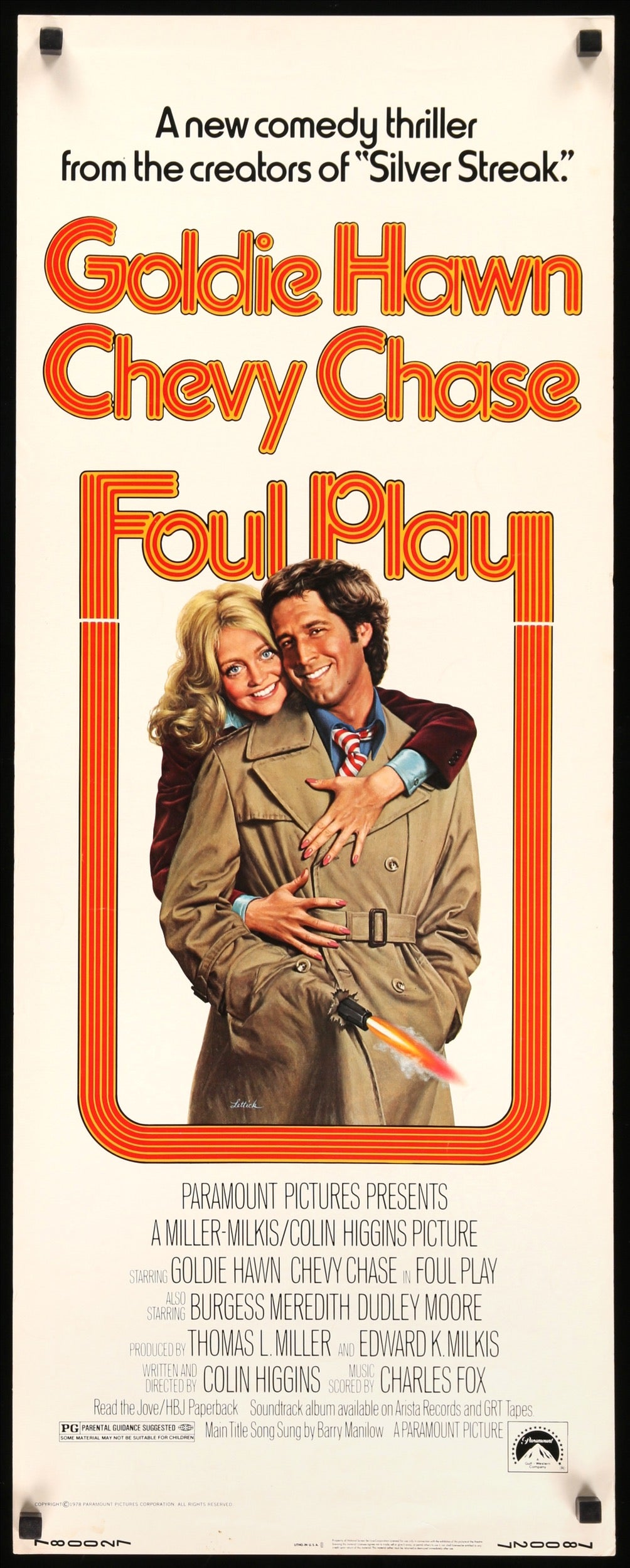 Foul Play (1978) original movie poster for sale at Originalfilmart