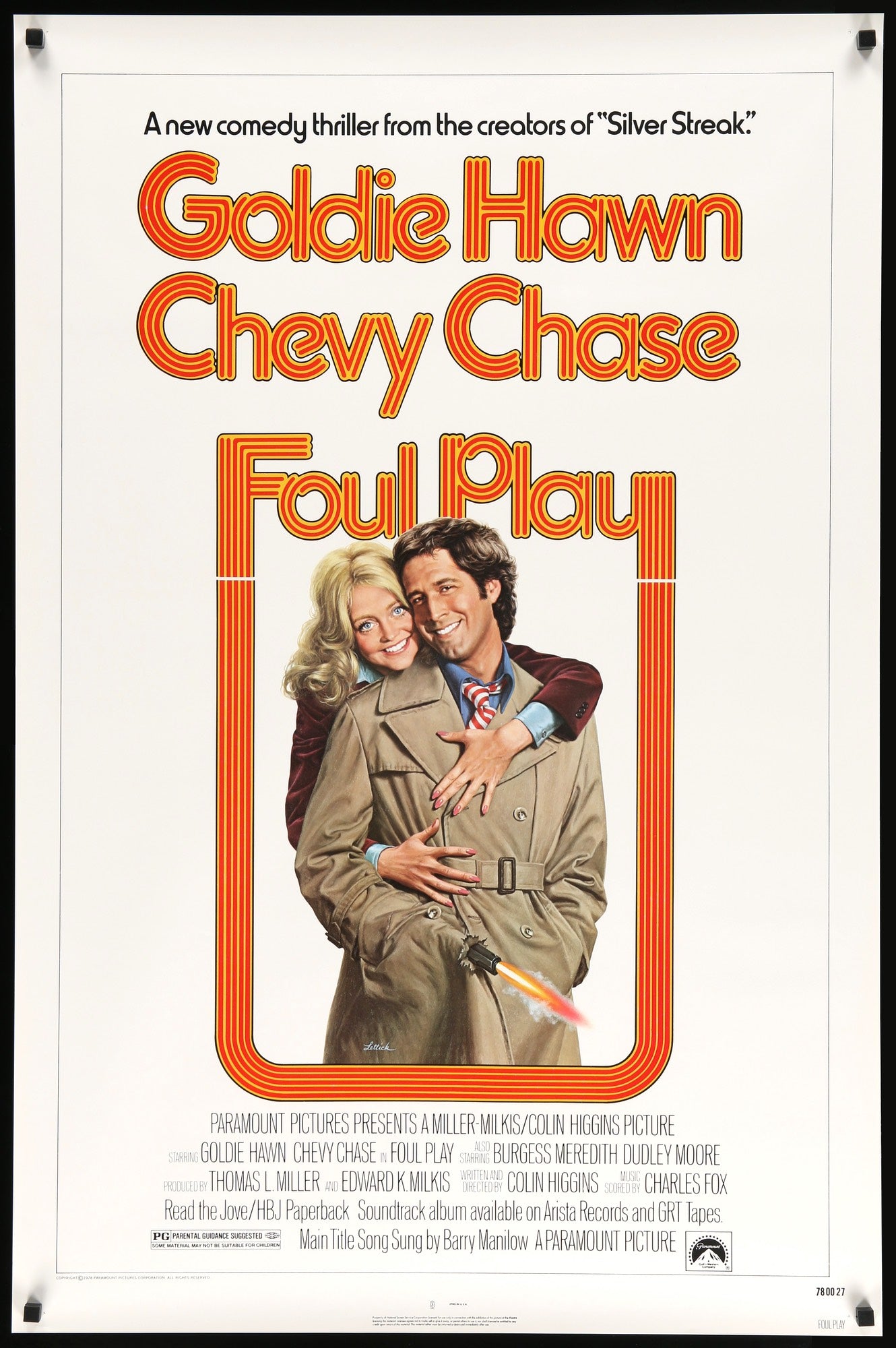 Foul Play (1978) original movie poster for sale at Originalfilmart