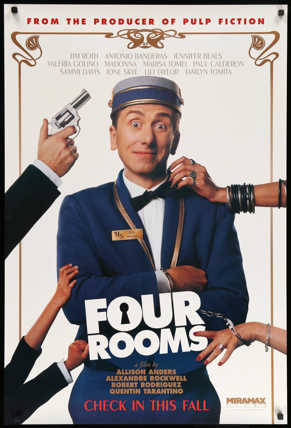 Four Rooms (1995) original movie poster for sale at Originalfilmart