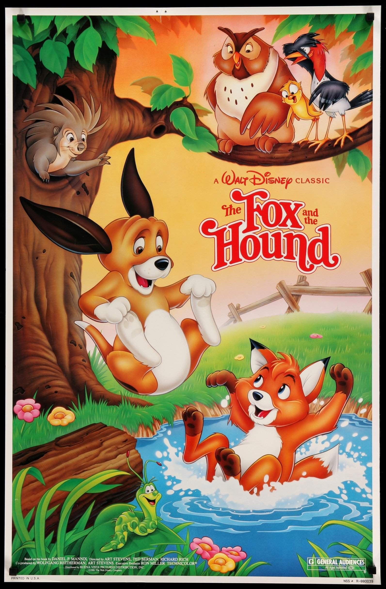 Fox and the Hound (1981) original movie poster for sale at Originalfilmart