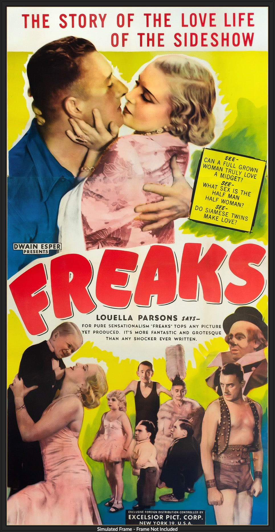 Freaks (1932) original movie poster for sale at Originalfilmart
