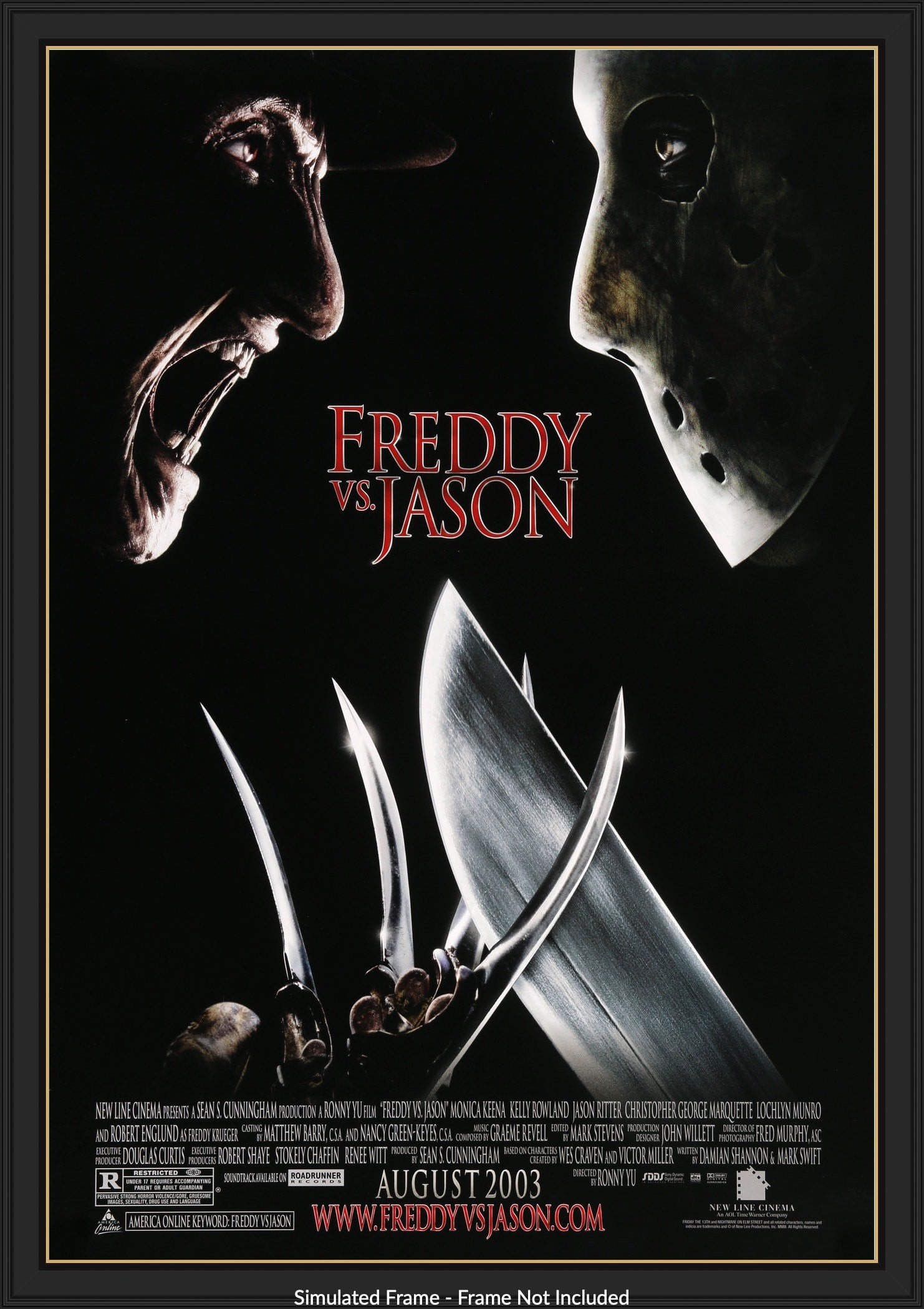 Freddy Versus Jason (2003) original movie poster for sale at Originalfilmart