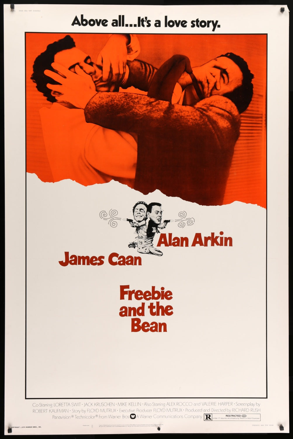 Freebie and the Bean (1974) original movie poster for sale at Originalfilmart