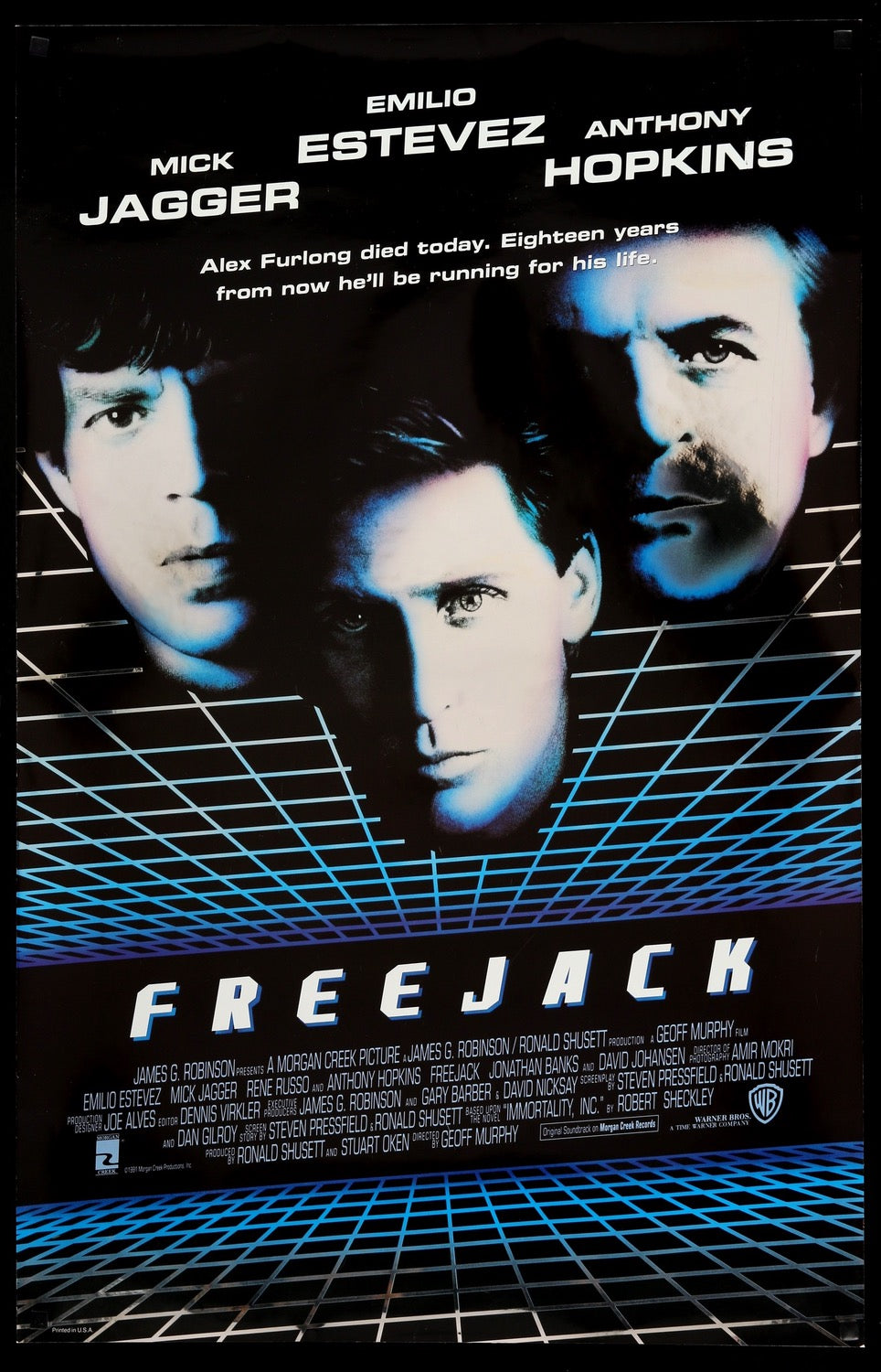 Freejack (1992) original movie poster for sale at Originalfilmart