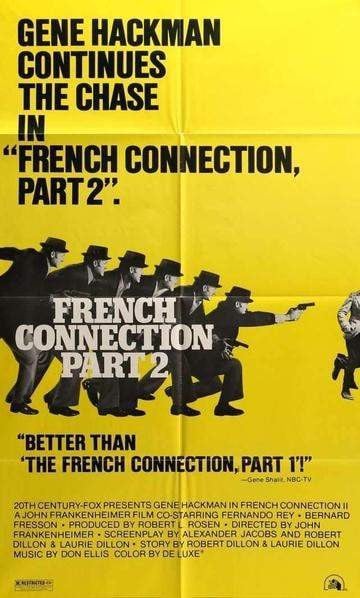 French Connection II (1975) original movie poster for sale at Originalfilmart