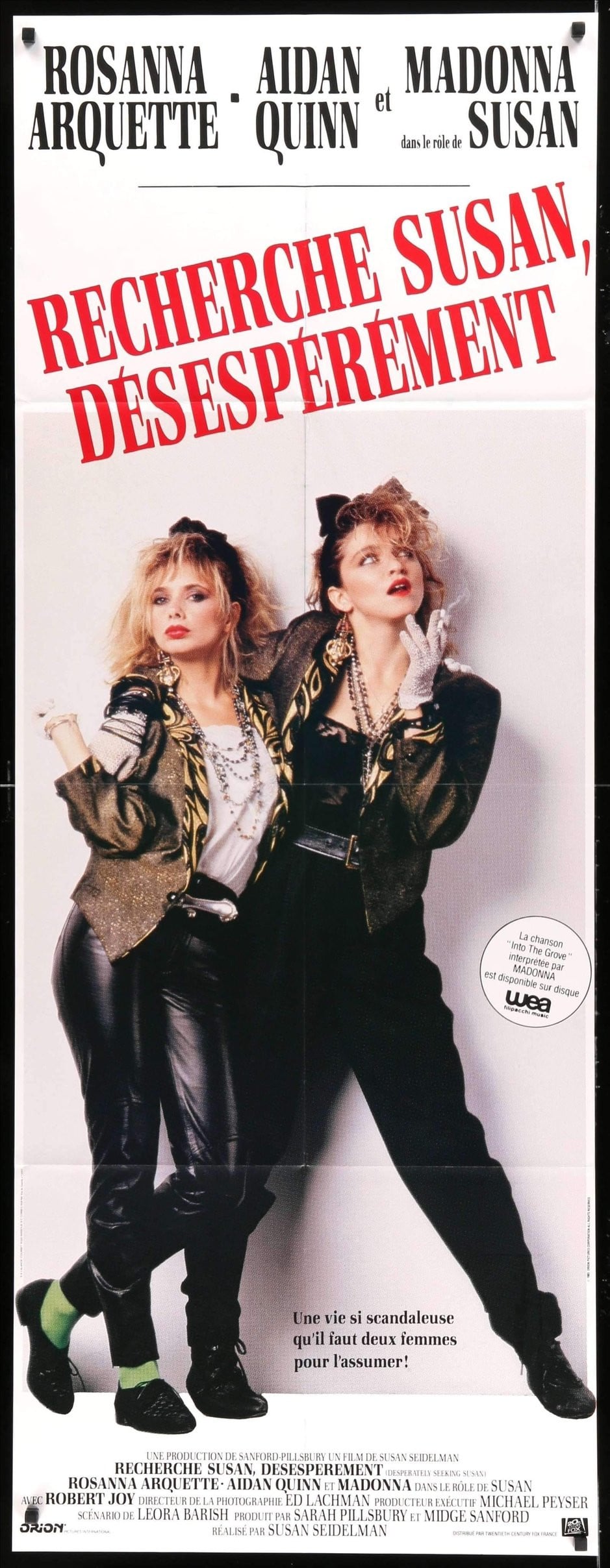 Desperately Seeking Susan (1985) original movie poster for sale at Originalfilmart