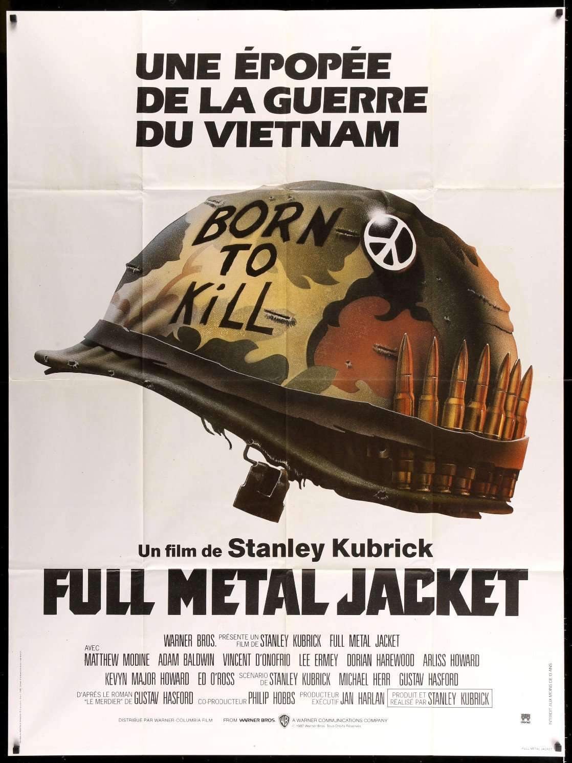Full Metal Jacket (1987) original movie poster for sale at Originalfilmart