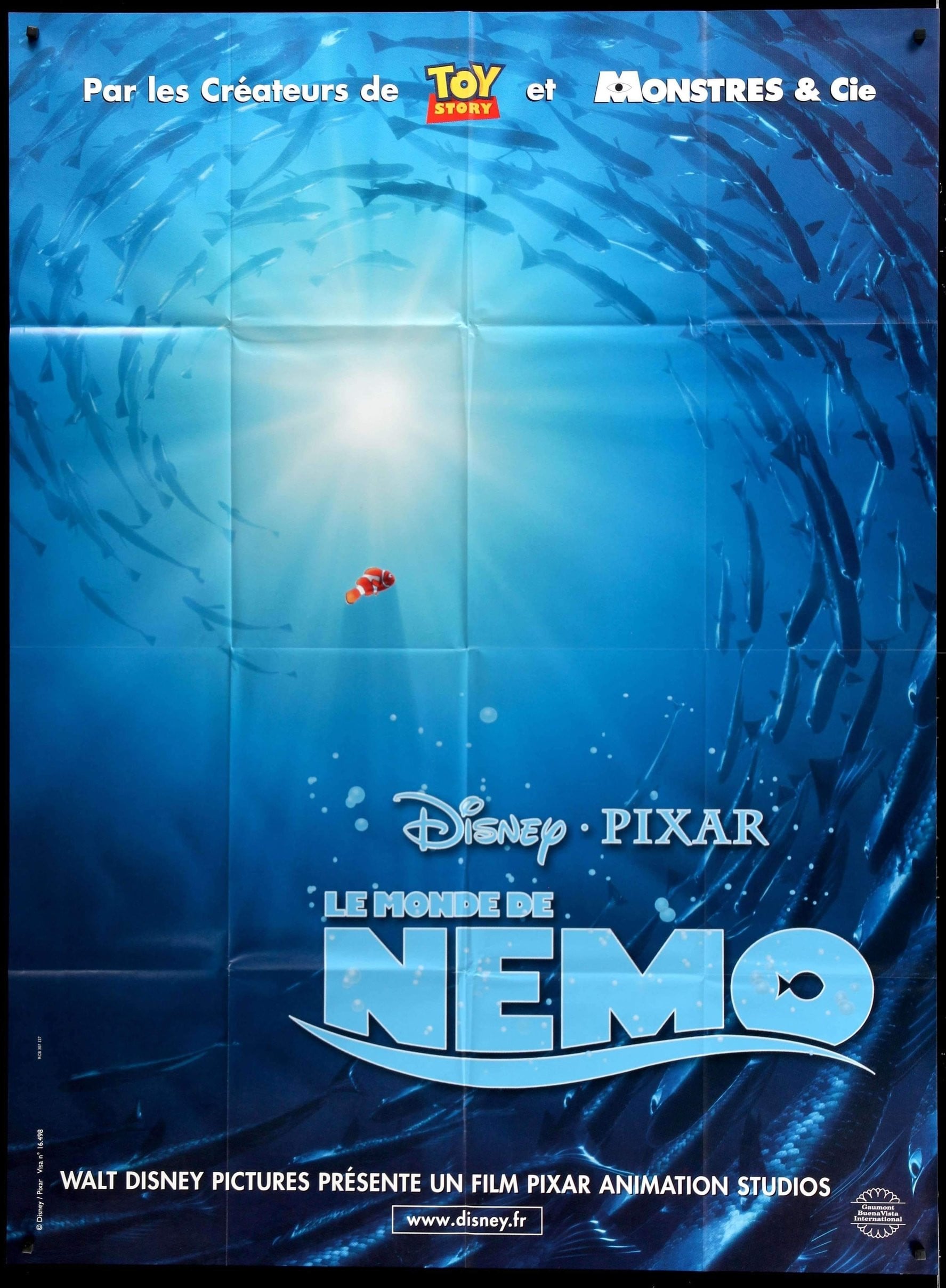 Finding Nemo (2003) original movie poster for sale at Originalfilmart