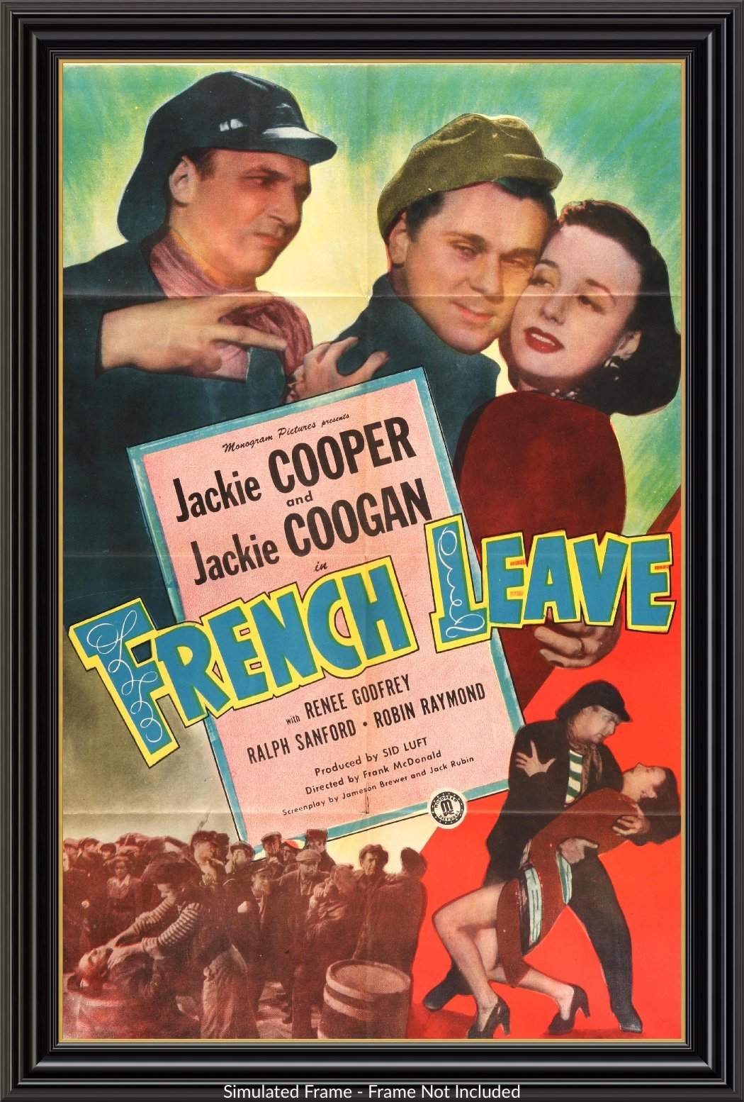 French Leave (1948) original movie poster for sale at Originalfilmart