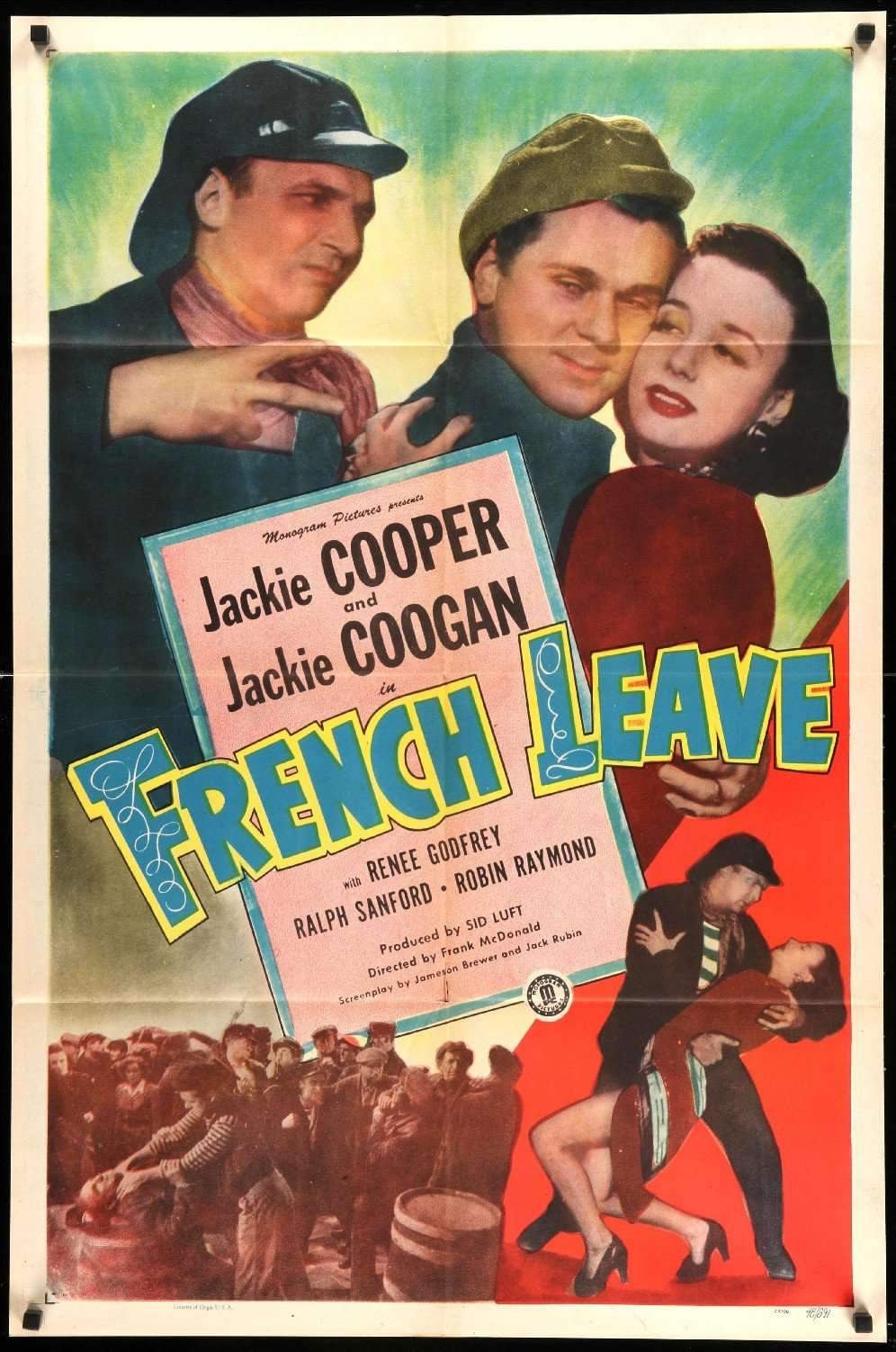 French Leave (1948) original movie poster for sale at Originalfilmart