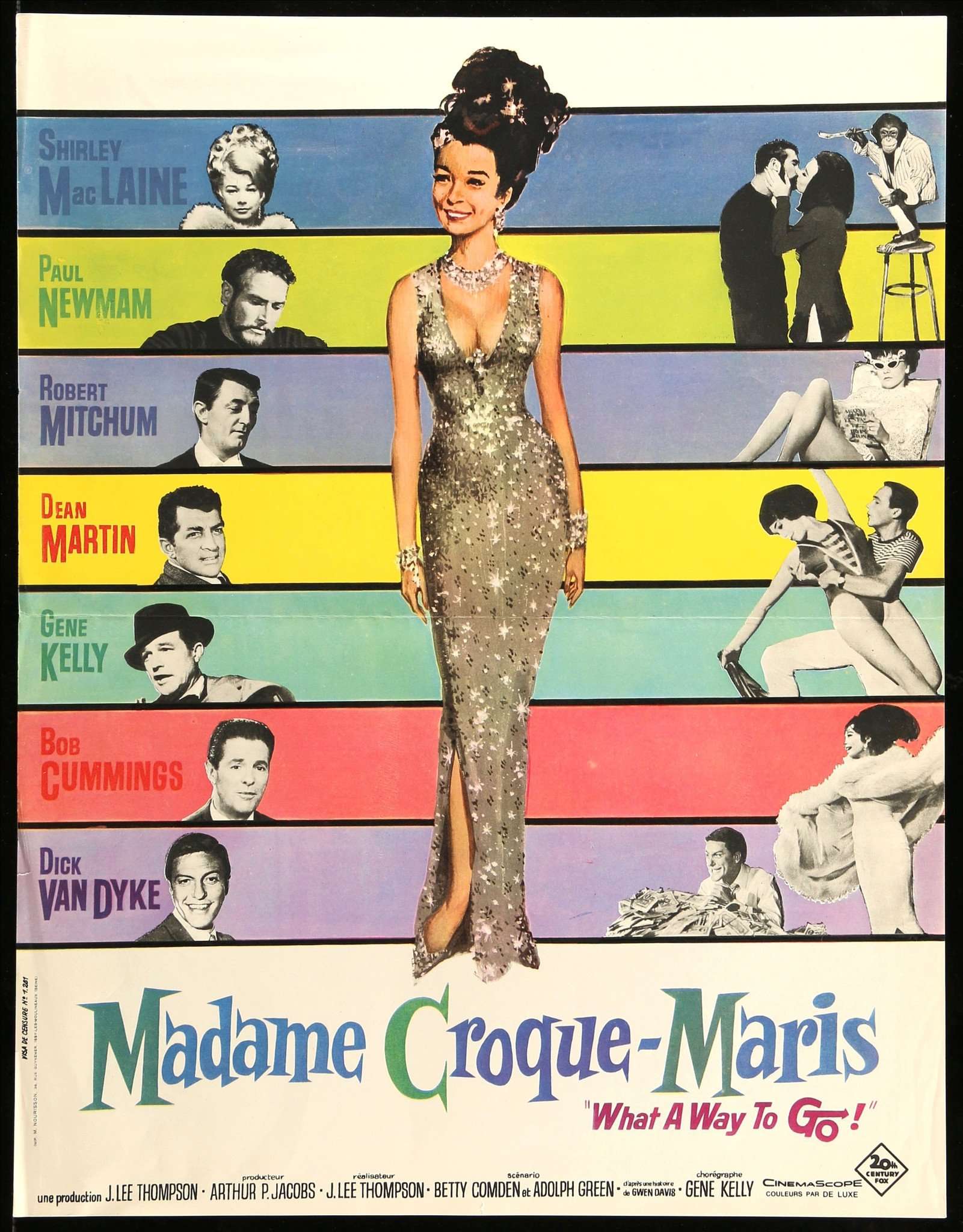 What a Way to Go (1964) original movie poster for sale at Originalfilmart