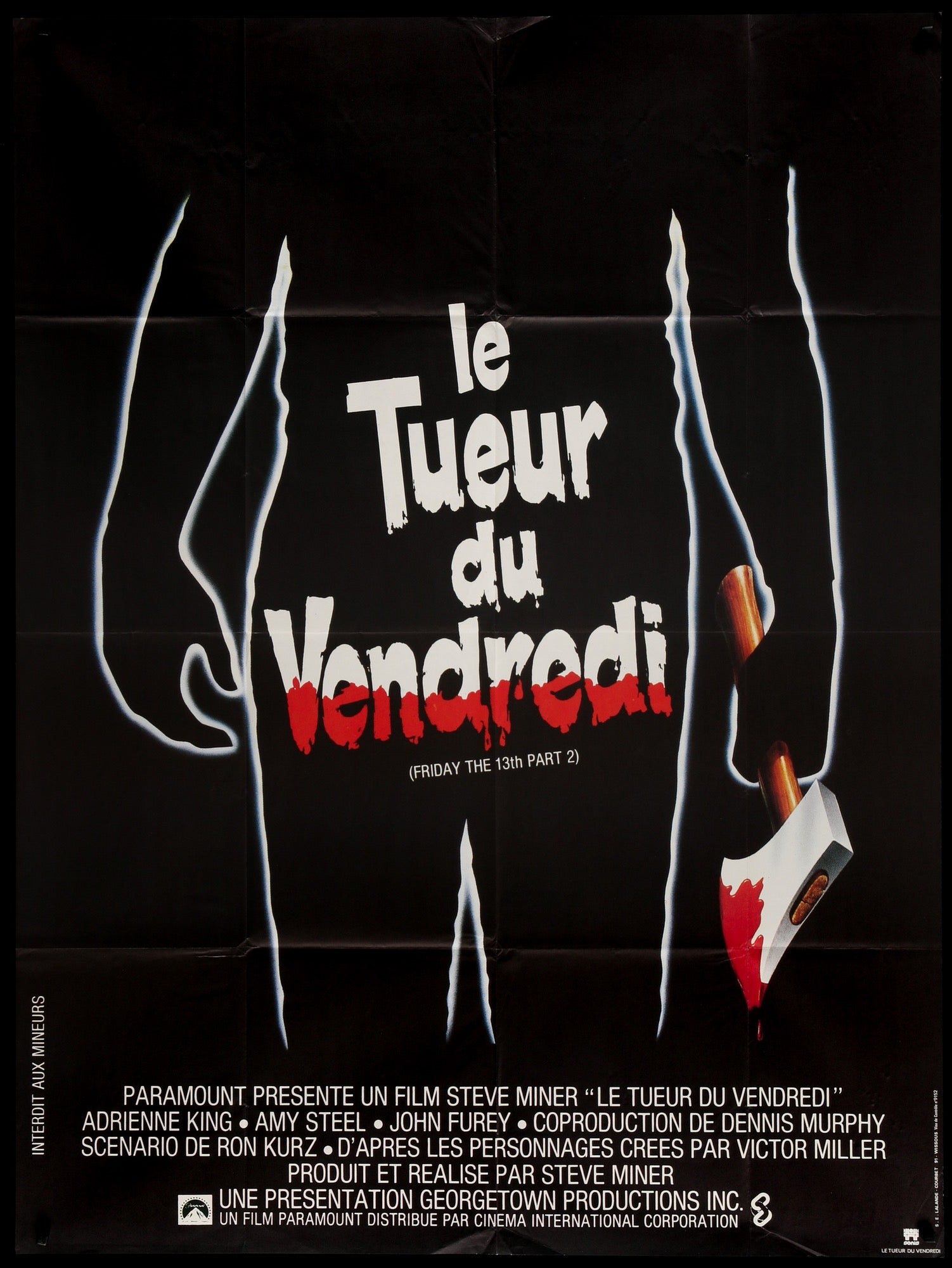 Friday the 13th Part 2 (1981) original movie poster for sale at Originalfilmart