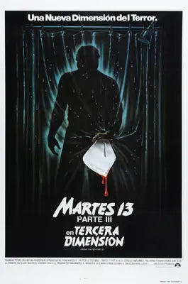 Friday the 13th Part III 3-D (1982) original movie poster for sale at Originalfilmart