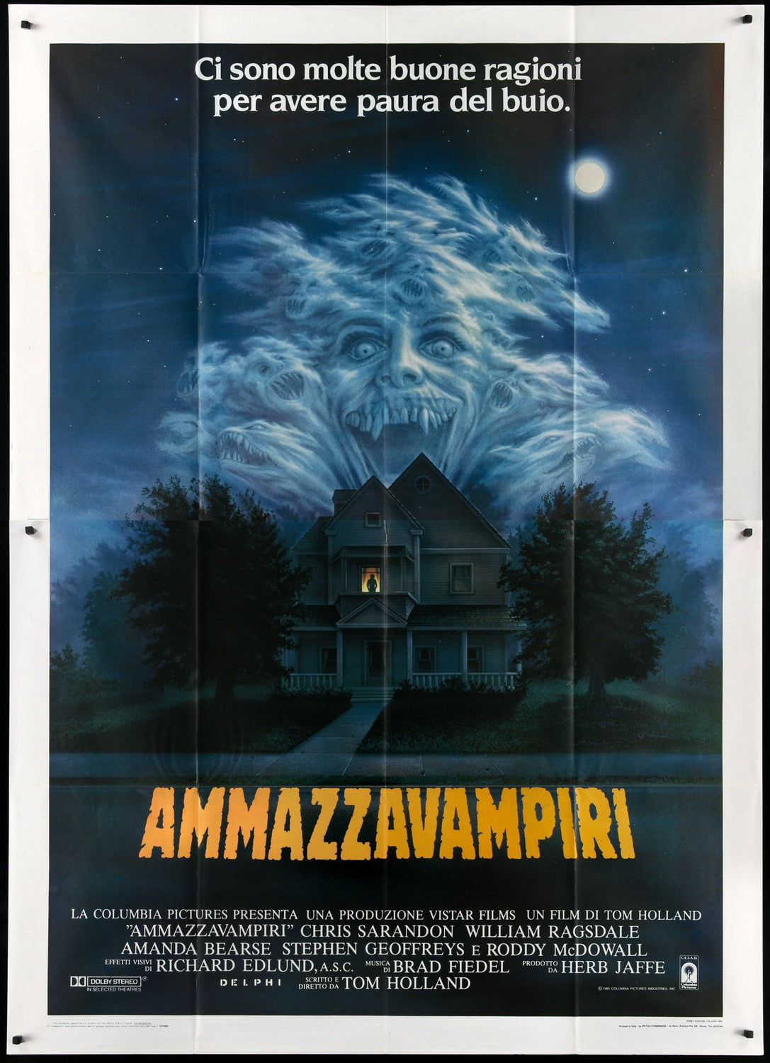 Fright Night (1985) original movie poster for sale at Originalfilmart