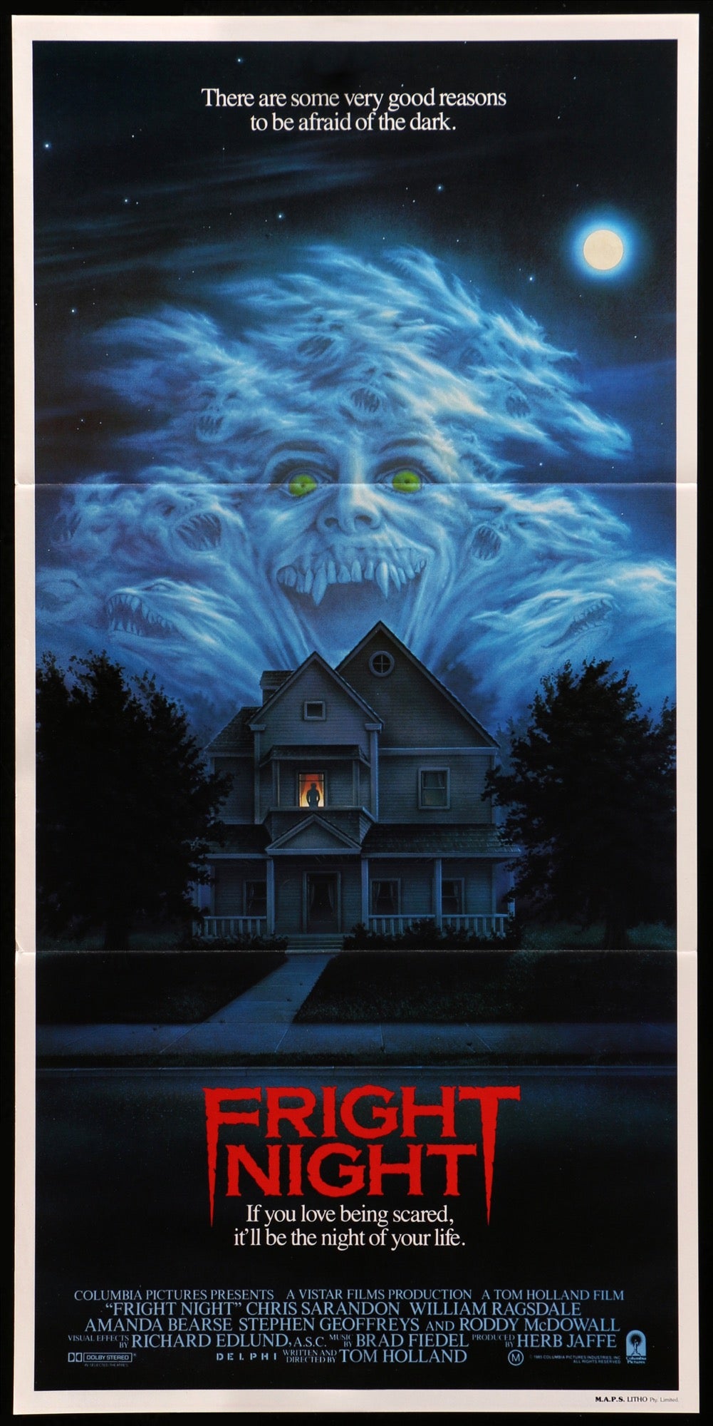 Fright Night (1985) original movie poster for sale at Originalfilmart