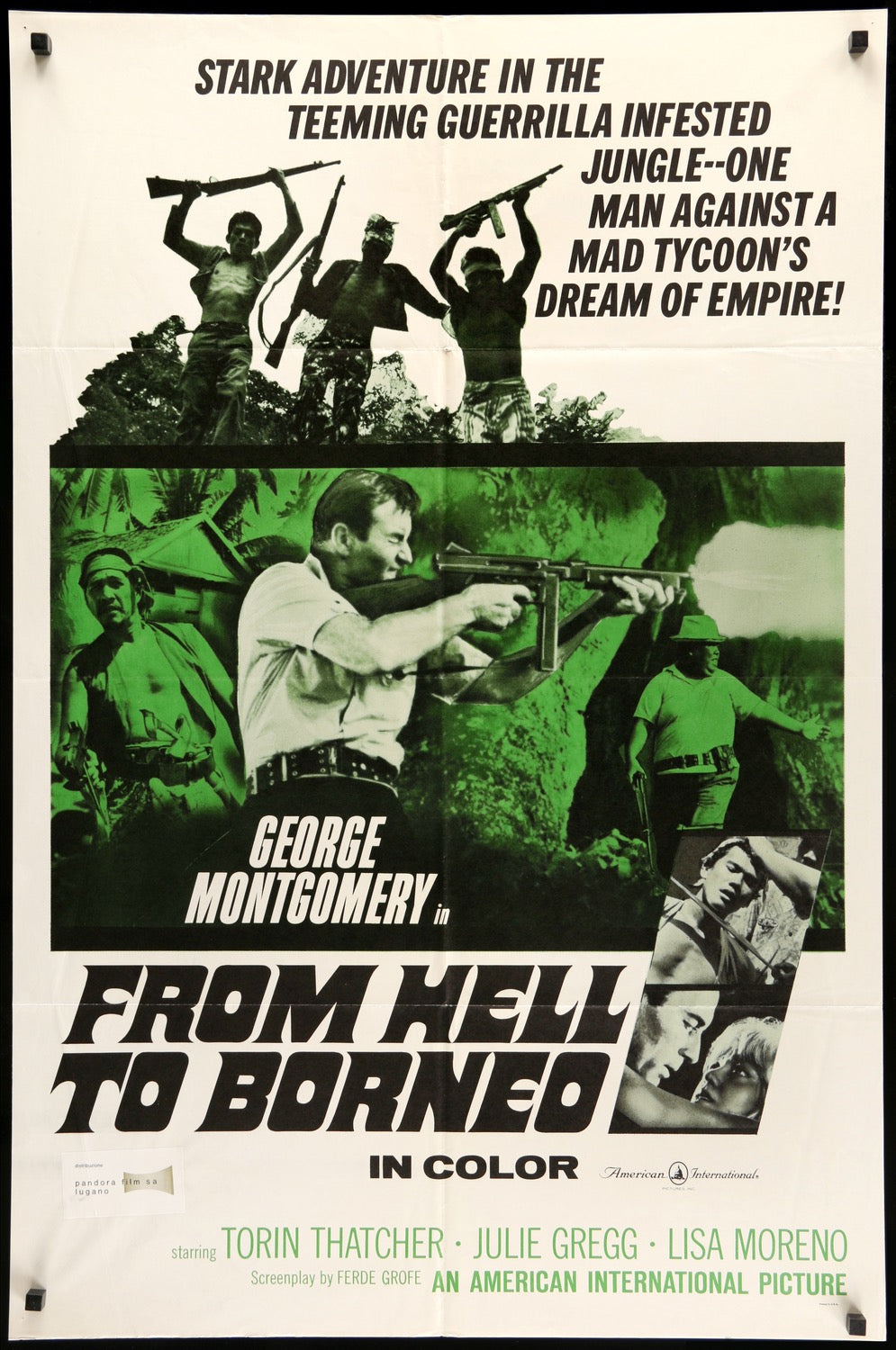 From Hell to Borneo (1966) original movie poster for sale at Originalfilmart