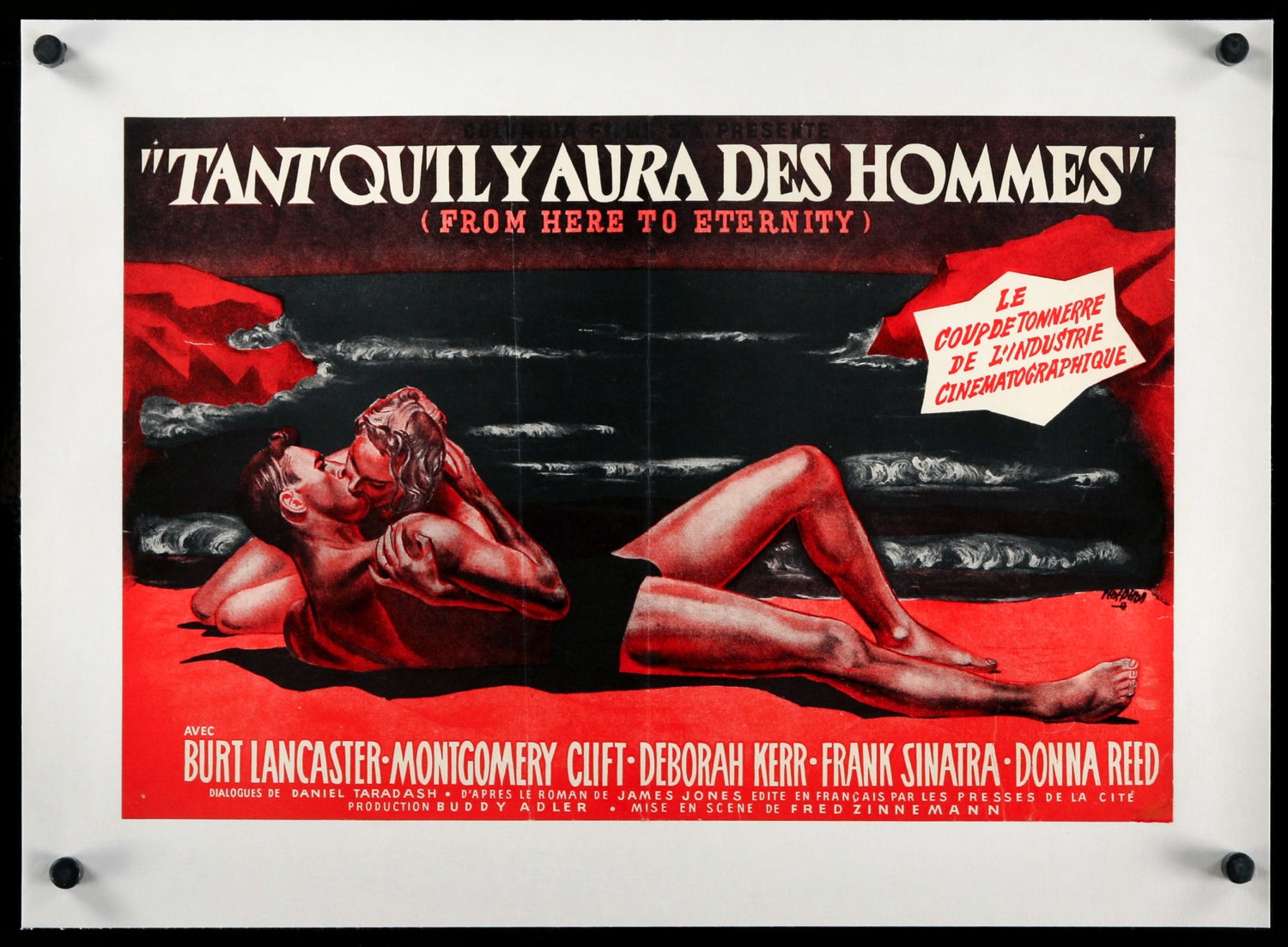 From Here to Eternity (1953) original movie poster for sale at Originalfilmart