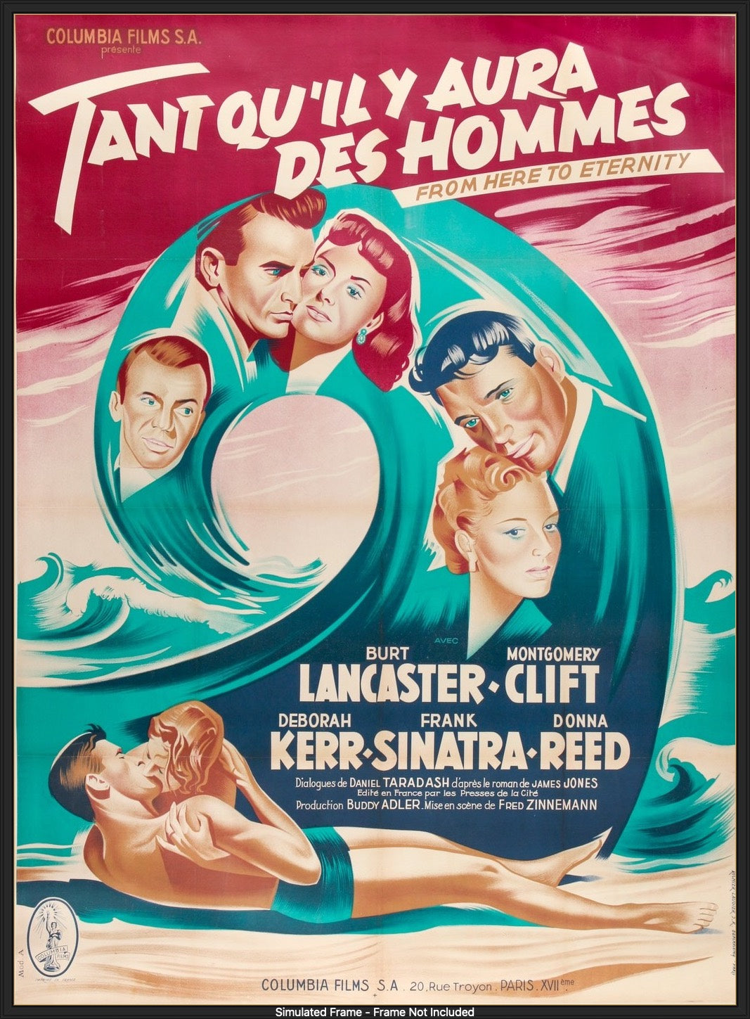 From Here to Eternity (1953) original movie poster for sale at Originalfilmart