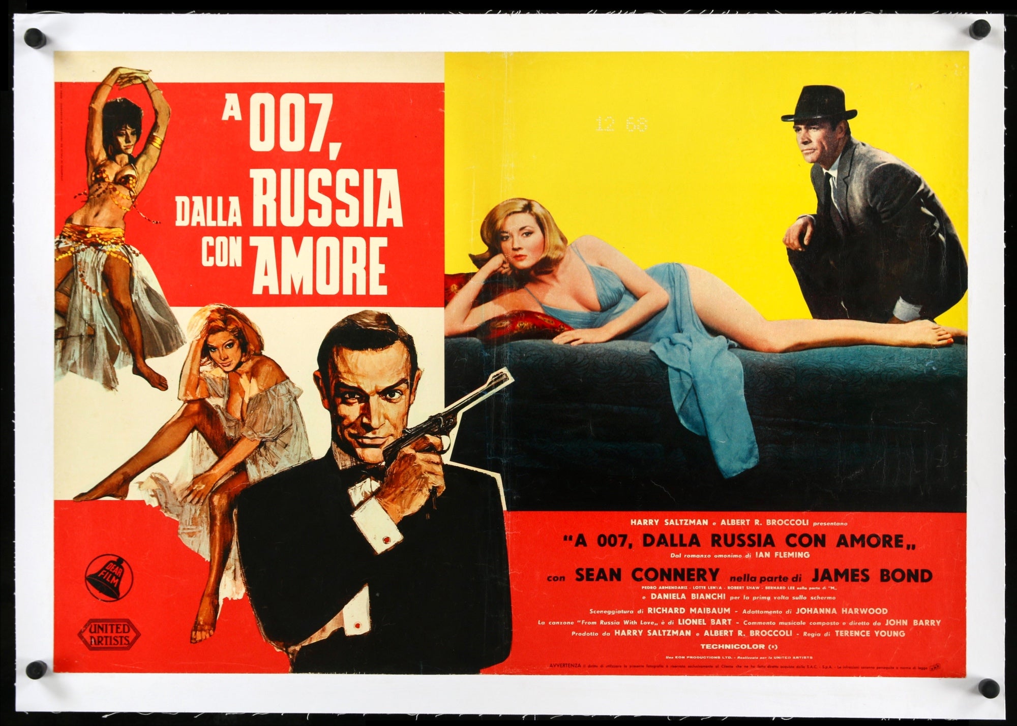From Russia with Love (1963) original movie poster for sale at Originalfilmart