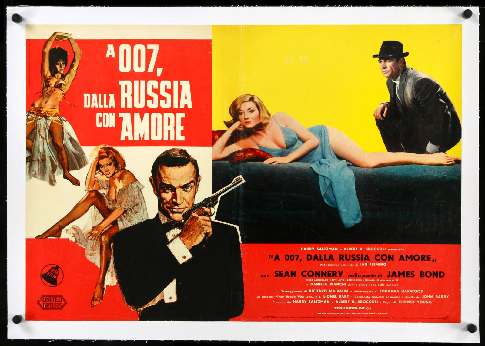 From Russia with Love (1963) original movie poster for sale at Originalfilmart