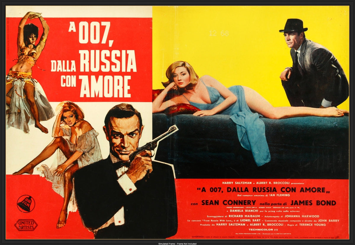 From Russia with Love (1963) original movie poster for sale at Originalfilmart