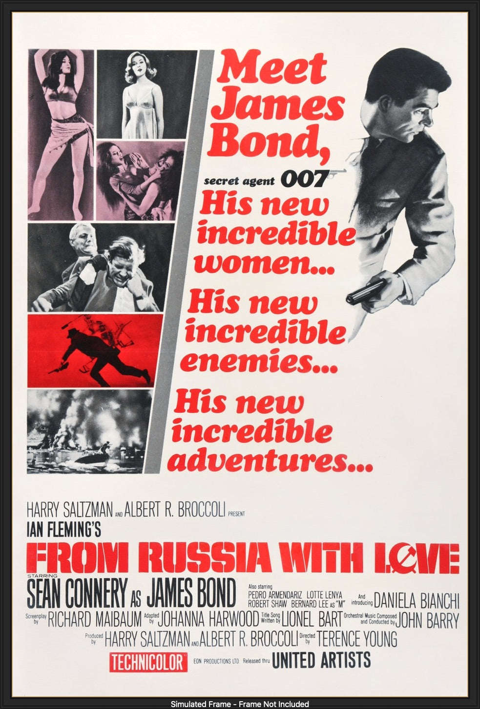 From Russia with Love (1963) original movie poster for sale at Originalfilmart