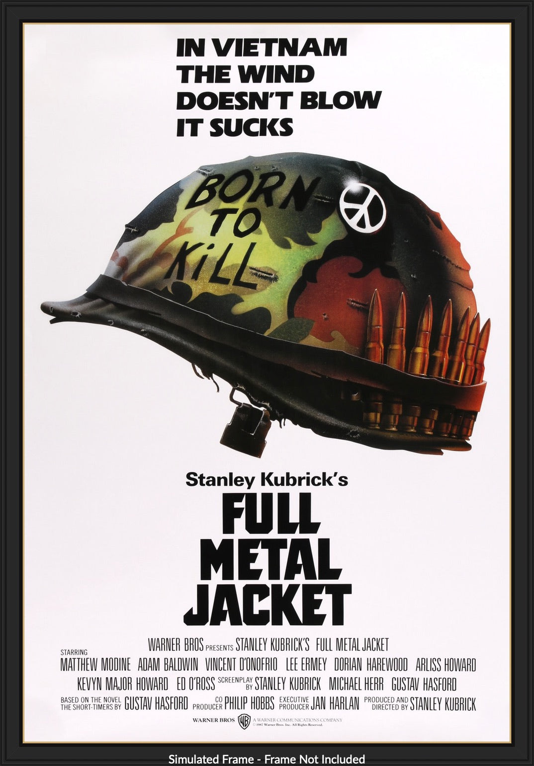 Full Metal Jacket (1987) original movie poster for sale at Originalfilmart