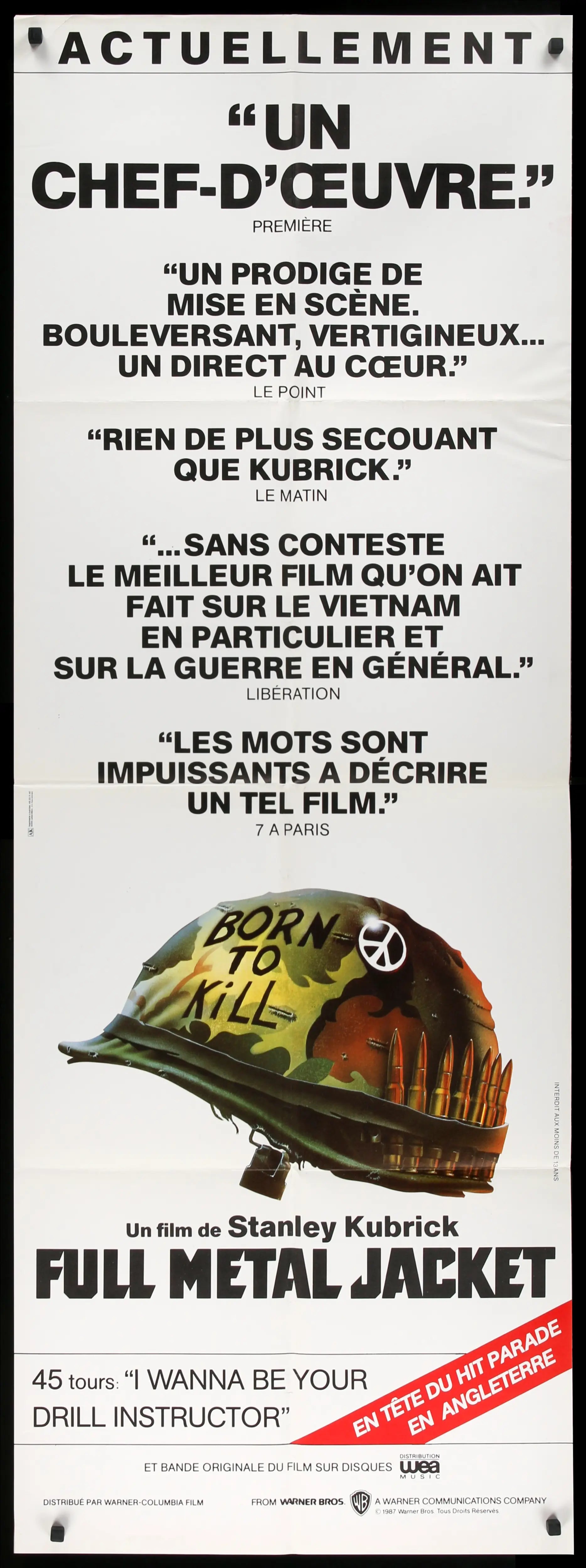 Full Metal Jacket (1987) original movie poster for sale at Originalfilmart