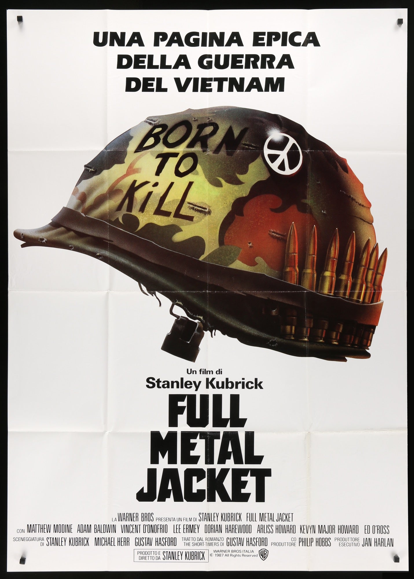 Full Metal Jacket (1987) original movie poster for sale at Originalfilmart