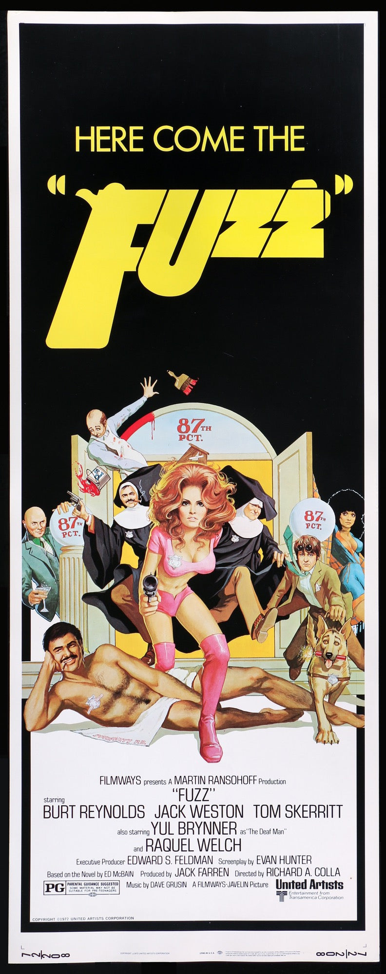 Fuzz (1972) original movie poster for sale at Originalfilmart