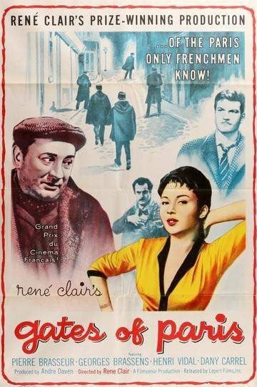 Gates of Paris (1957) original movie poster for sale at Originalfilmart