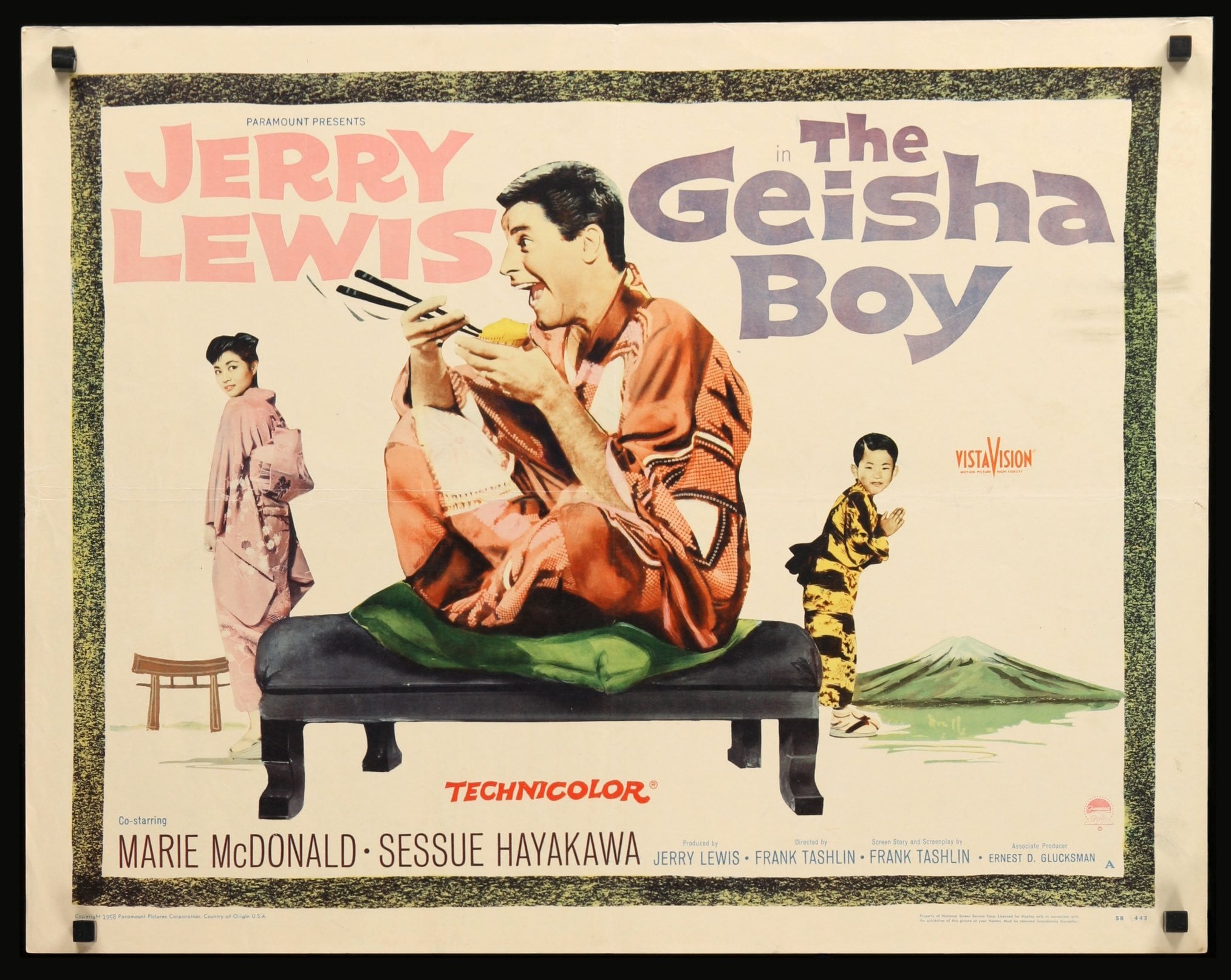 Geisha Boy (1958) original movie poster for sale at Originalfilmart