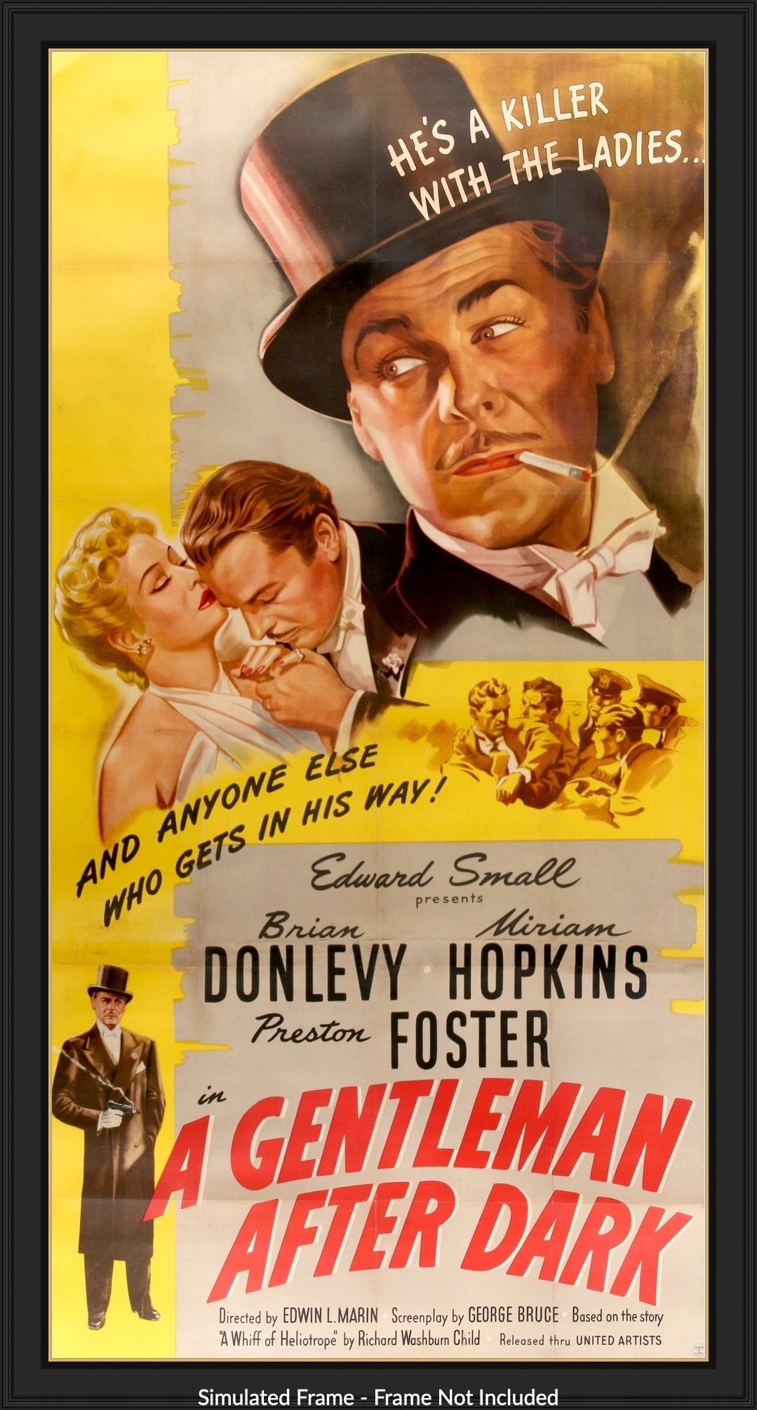 Gentleman After Dark (1942) original movie poster for sale at Originalfilmart