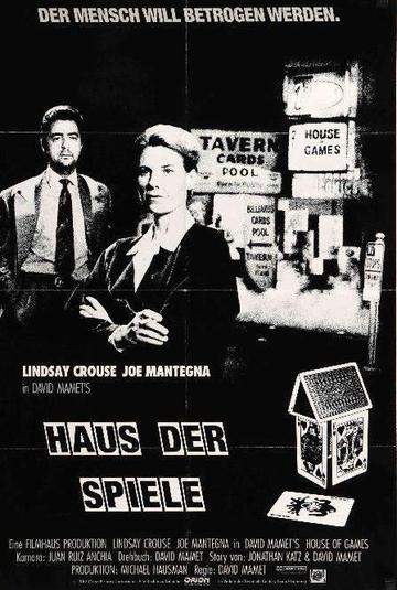 House of Games (1987) original movie poster for sale at Originalfilmart